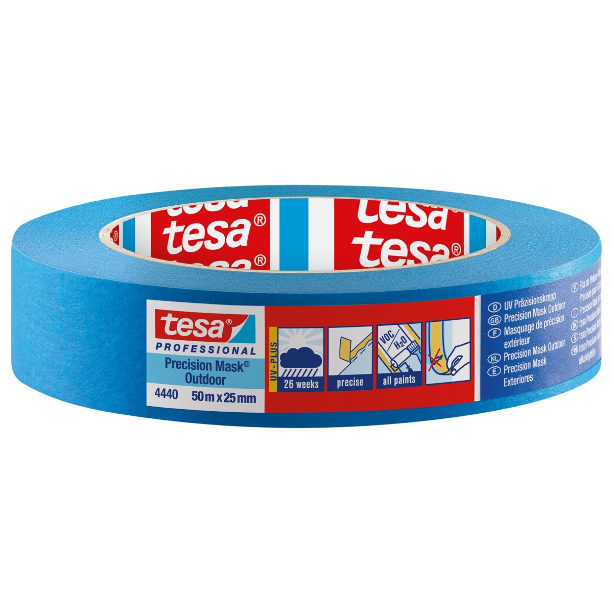 Tesa 4440 Precision Mask Outdoor 25mm x 50m