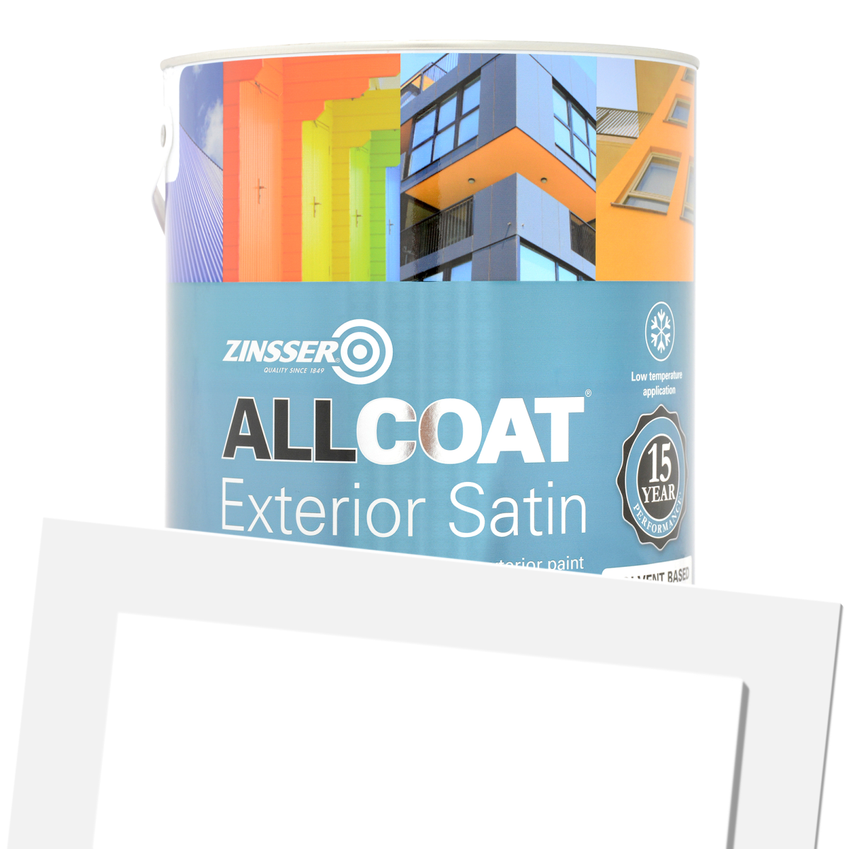 Zinsser AllCoat Exterior Solvent Based Satin 5L (PNG)