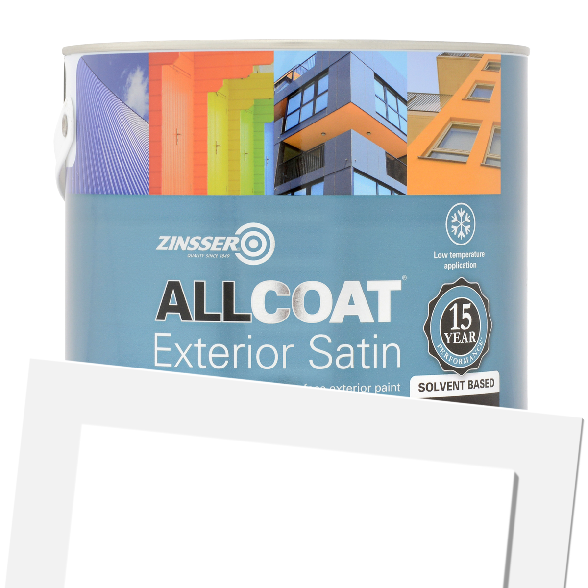Zinsser AllCoat Exterior Solvent Based Satin 2.5L (PNG)