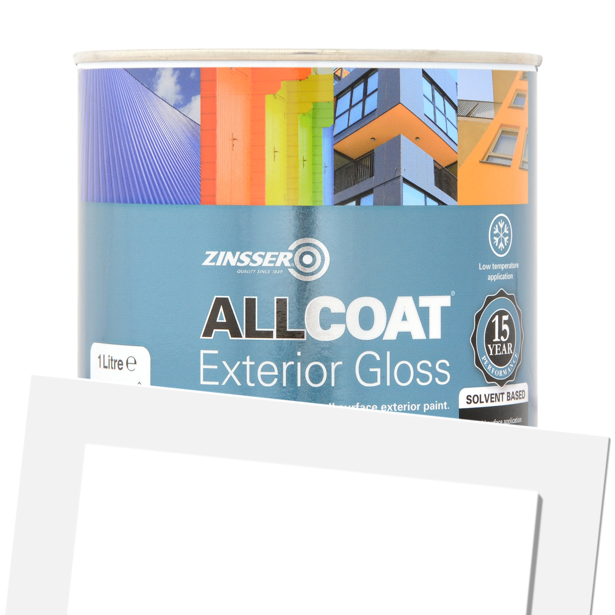 Zinsser AllCoat Exterior Solvent Based Gloss 1L (PNG)