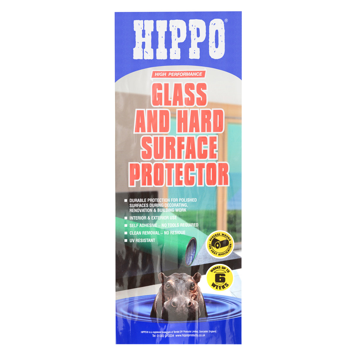 Hippo Glass Protector 600mm x 25m