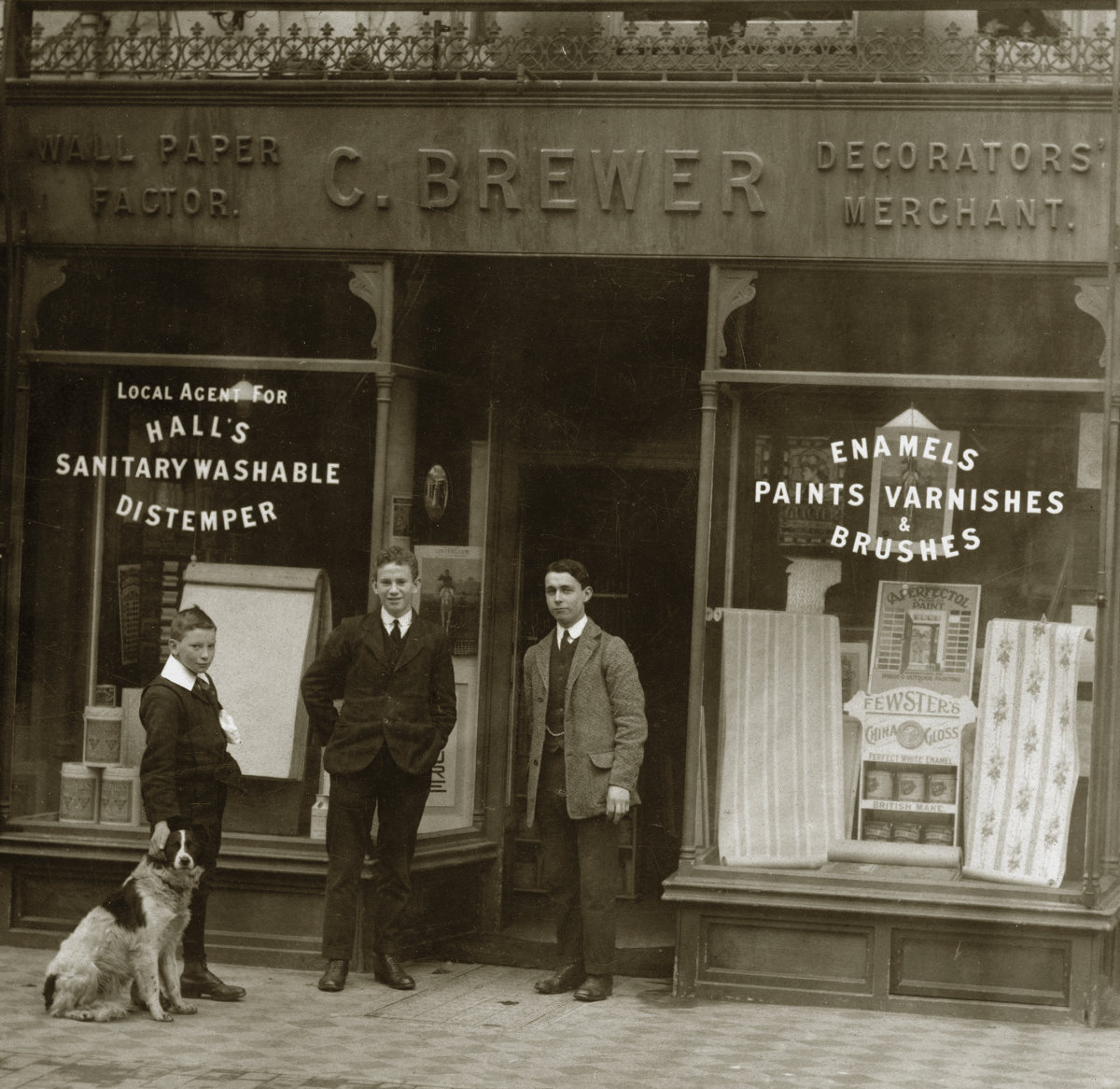 Brewers Decorator Centres in the 1900's