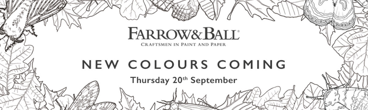 Nine new Farrow & Ball Colours are coming!