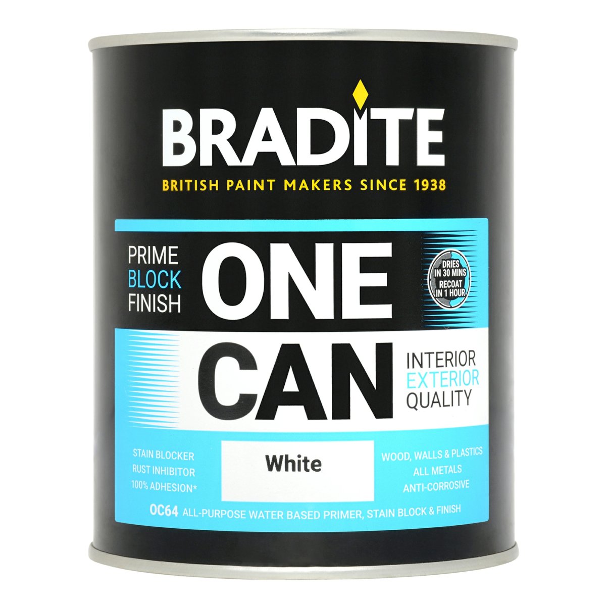 Bradite One Can White 1L