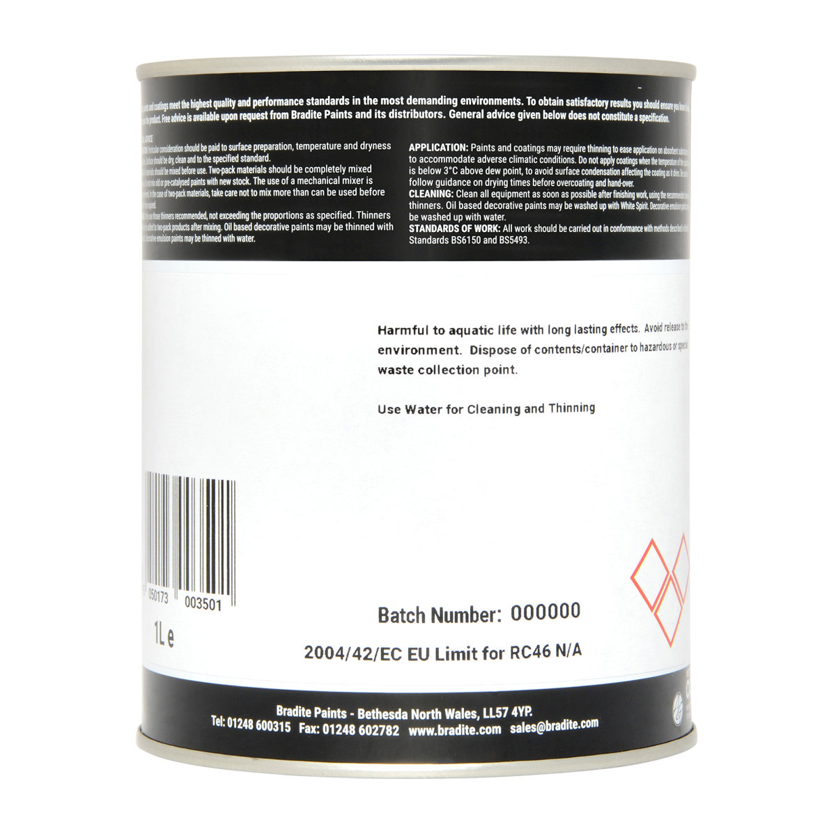 Bradite RC46 Fastrac Rust Converter 1L