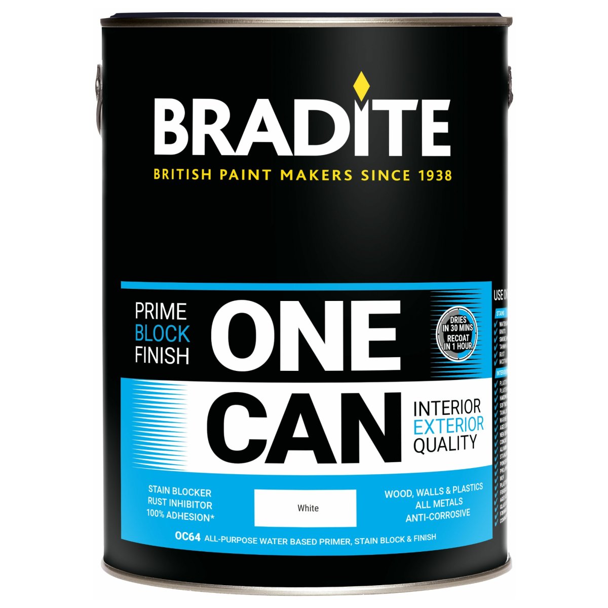 Bradite One Can White 5L