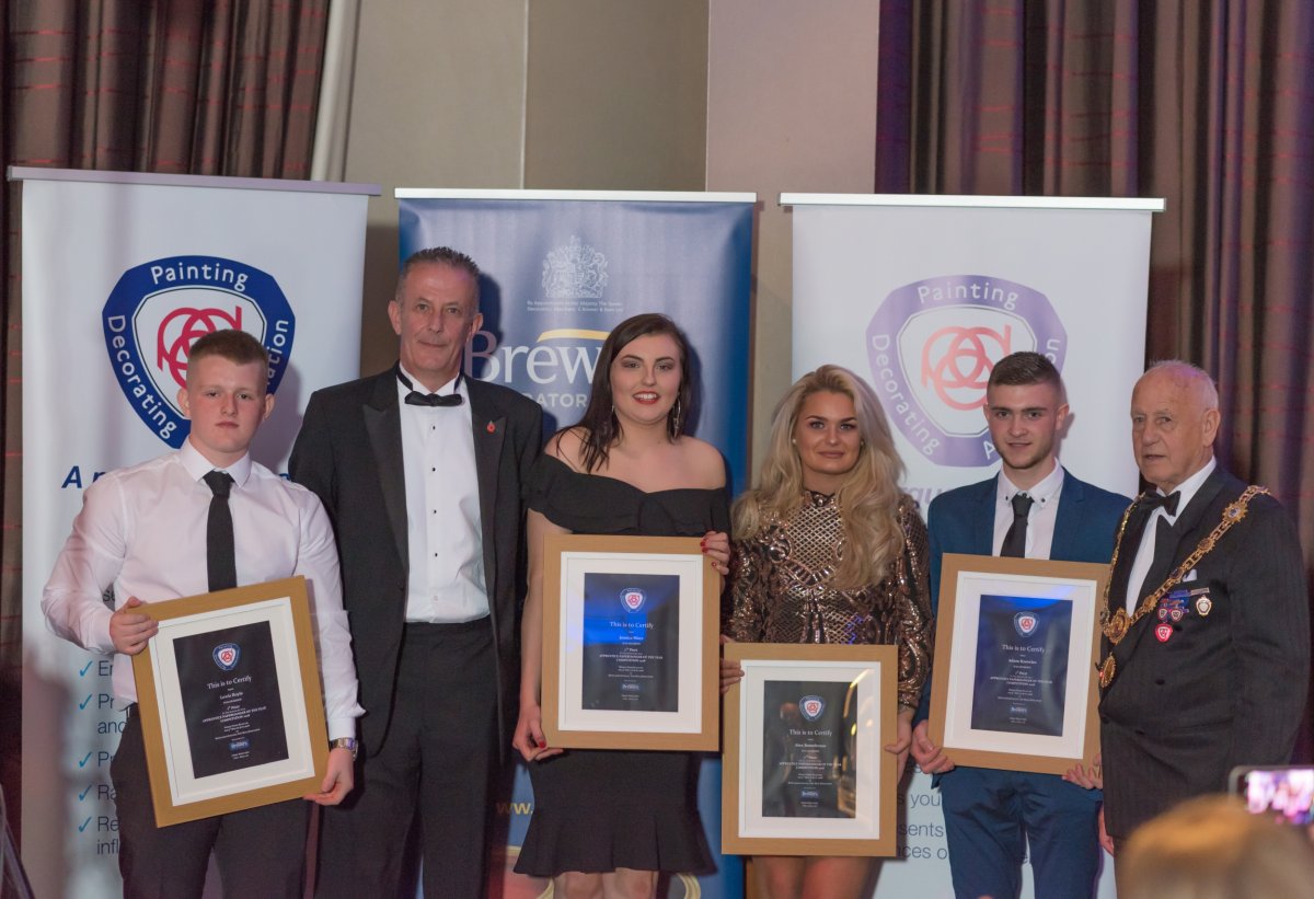 Adam Knowles, Lewis Boyle, Jesscia Mays and Alex Stonehouse