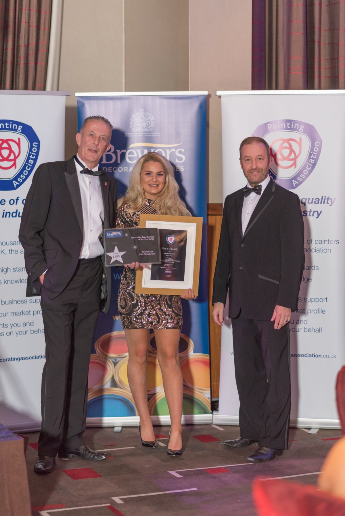 Alex Stonehouse - Junior Apprentice Paperhanger of the Year runner up