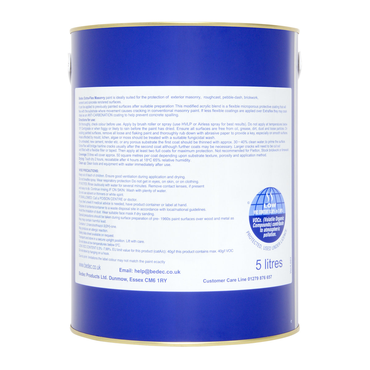 Bedec Extra Flex Smooth Masonry 5L