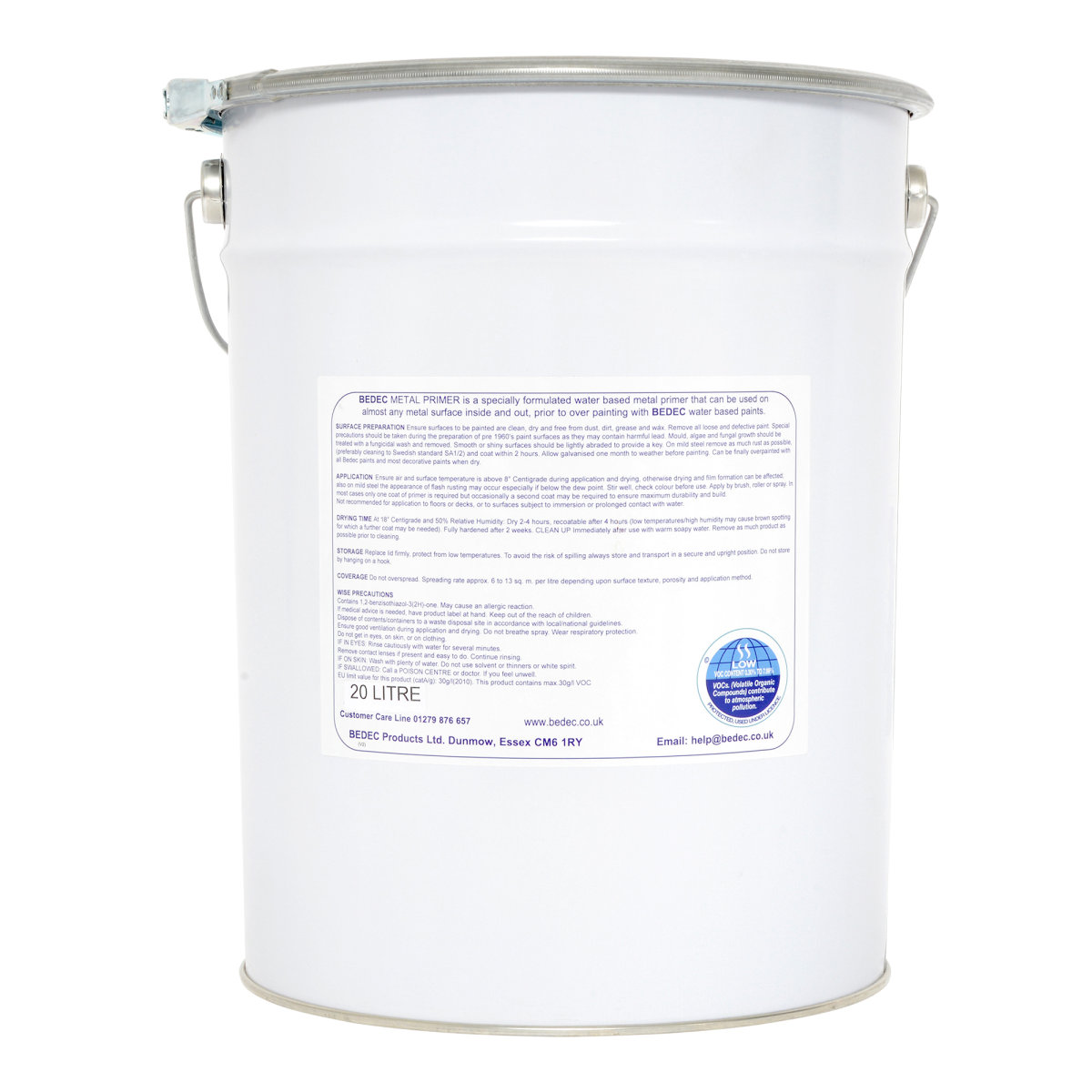Bedec All Metals Primer Red Oxide 20L