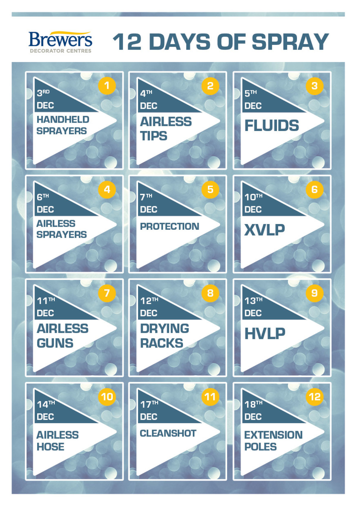 12 Days of Spray