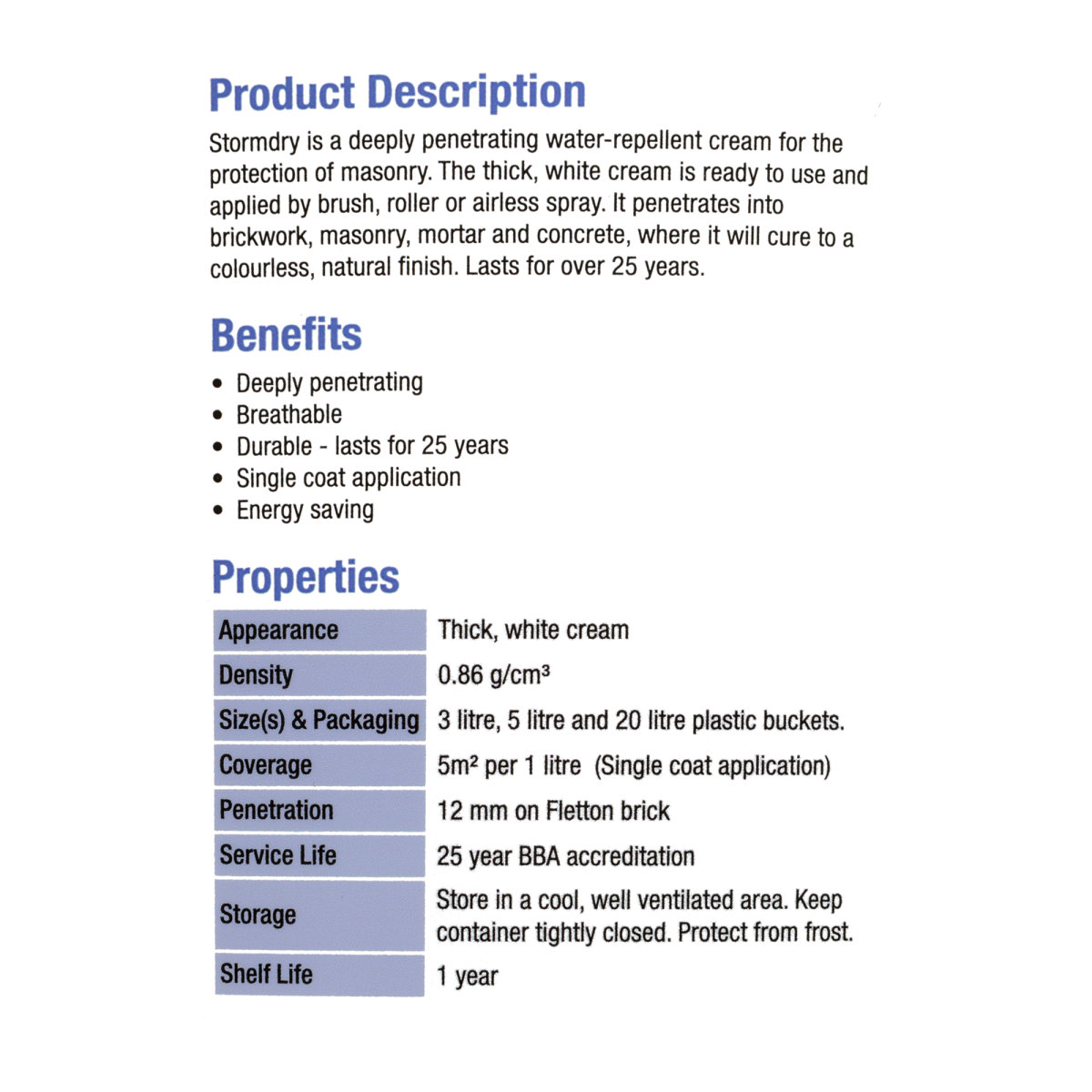 Safeguard Masonry Protection Cream 20L