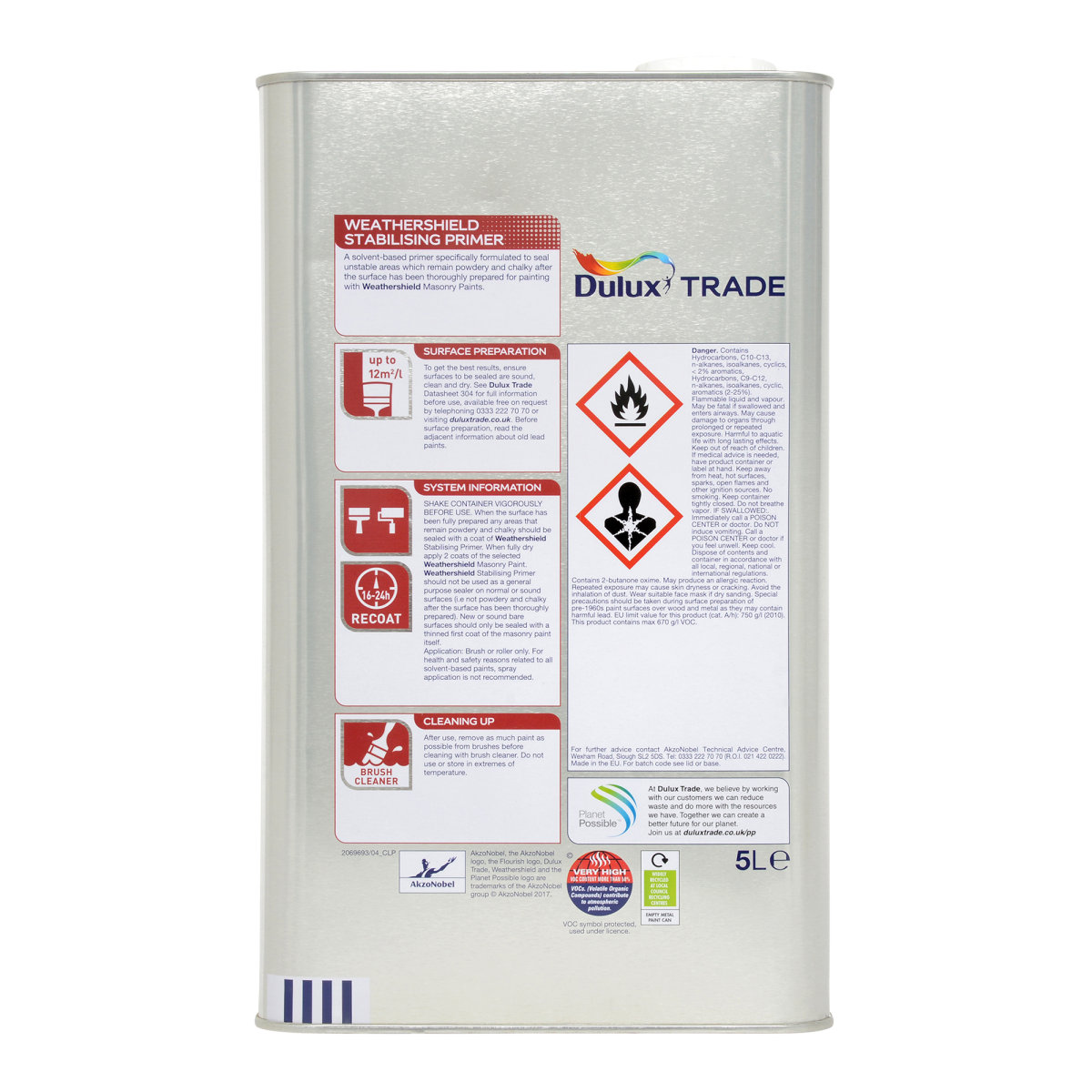 Dulux Trade Weathershield Stabilising Primer 5L