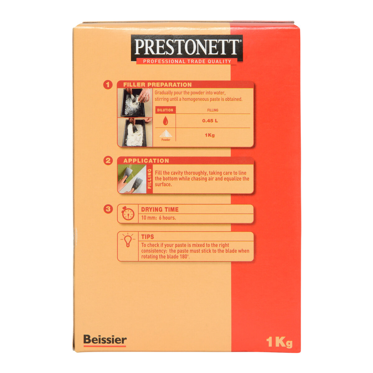 Beissier Prestonett Interior Filler 1KG