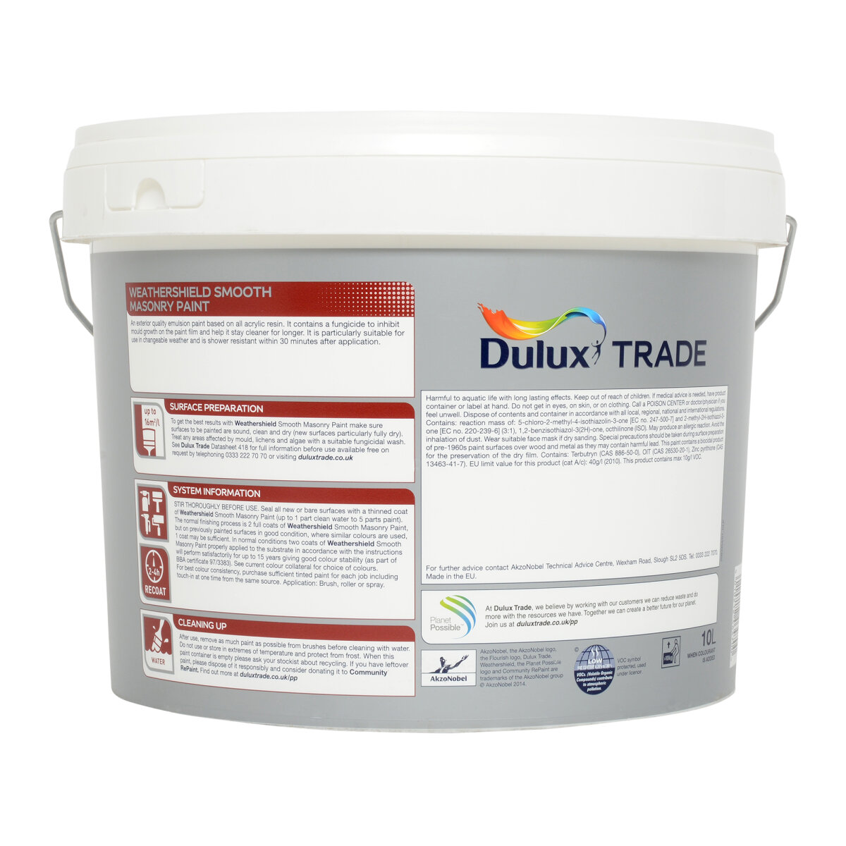 Dulux Trade Weathershield Smooth Magnolia 10L