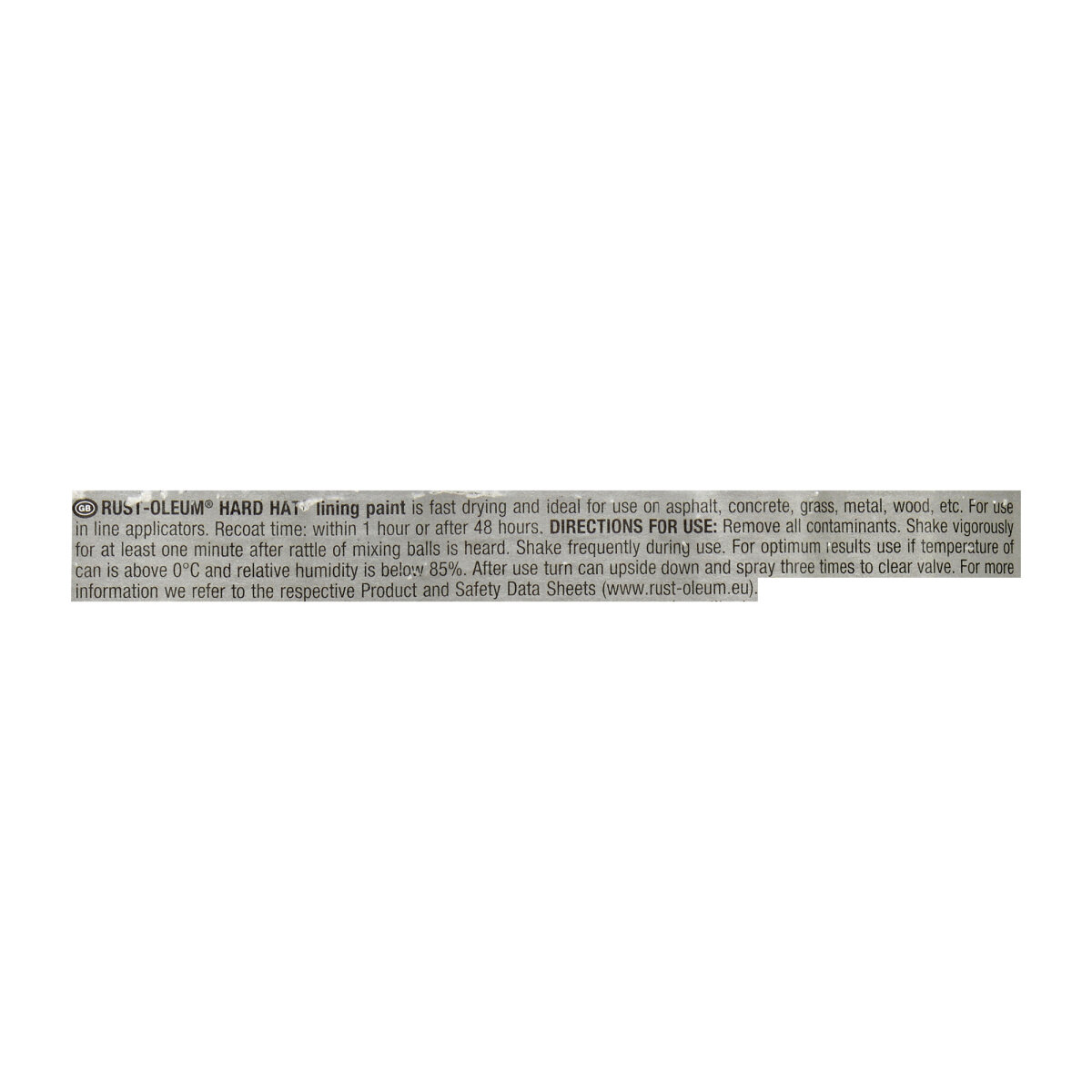 Rust-Oleum 2300 Hard Hat Line Marking Spray Yellow