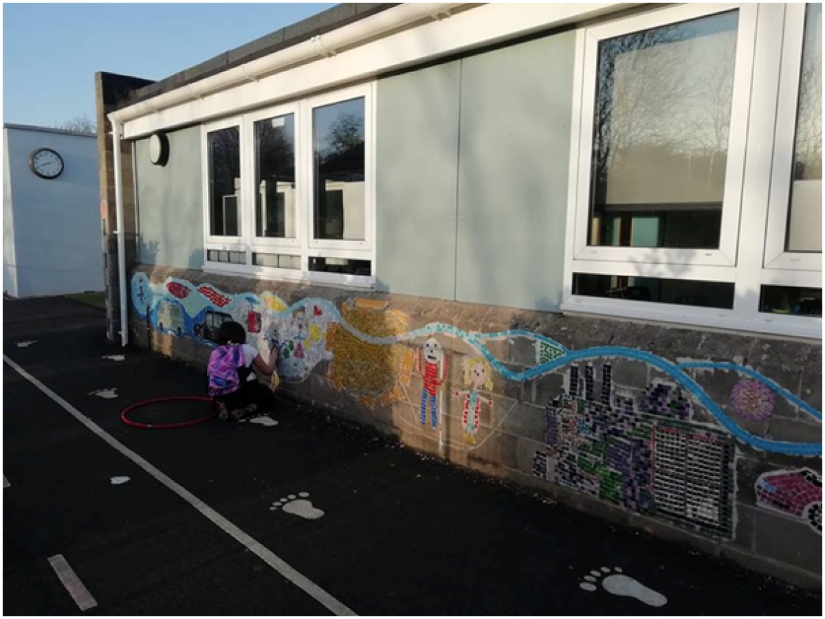 Clarendon Primary Centre mosaic