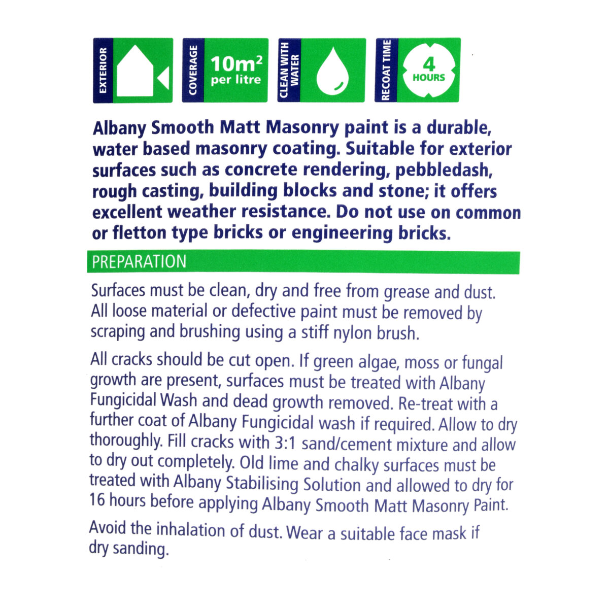 Albany Smooth Masonry Magnolia (Ready Mixed)