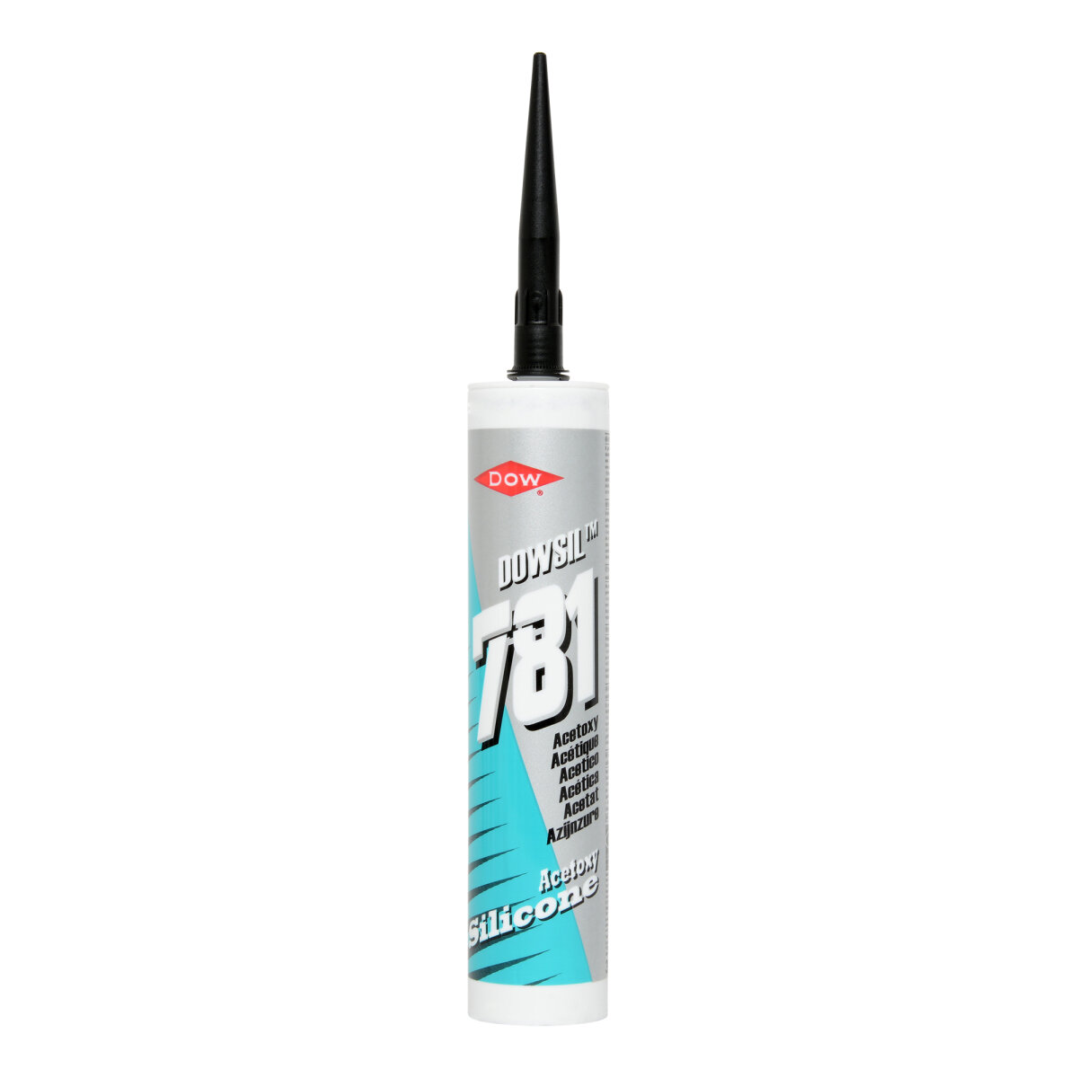 Dow 781 Acetoxy Sealant Black 310ml