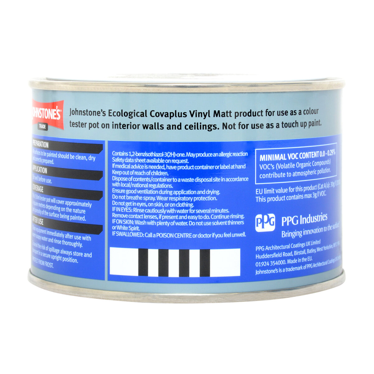 Johnstones Trade Tester Pot 350ml (PNG)