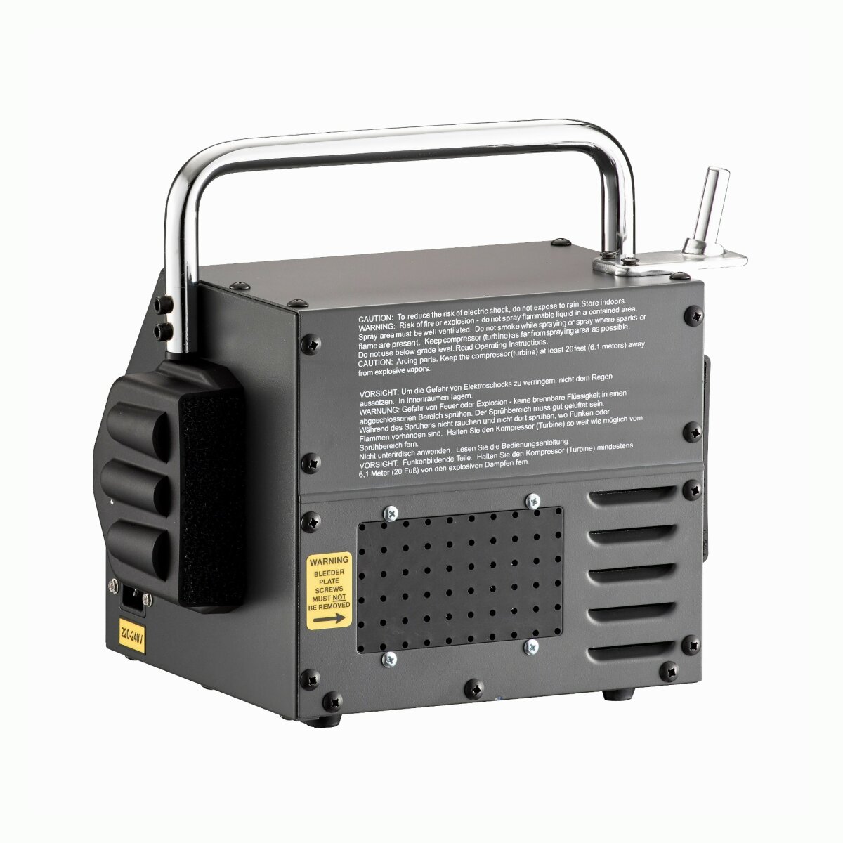 QTech HVLP 5 Stage Turbine with Suction Gun