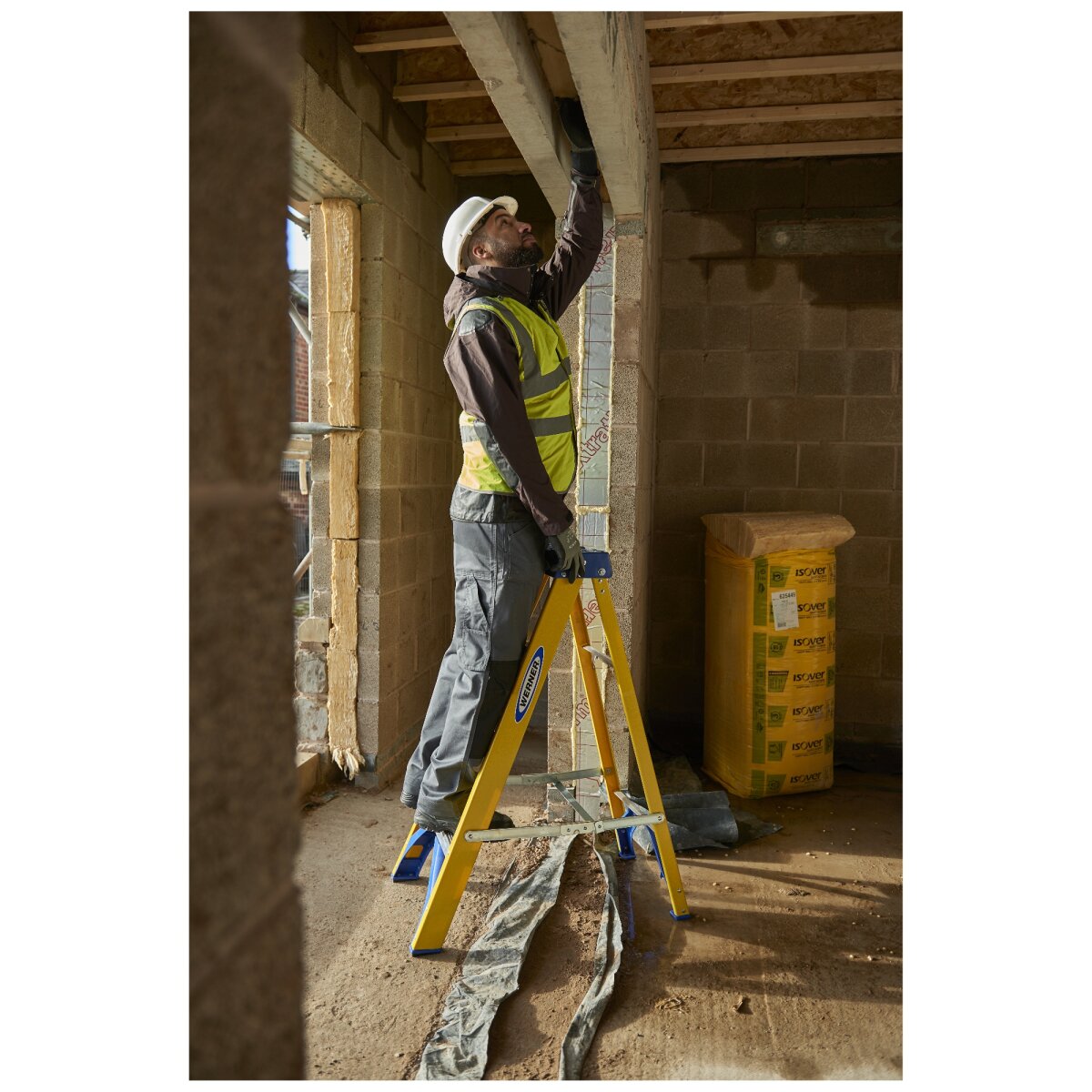 Werner Fibreglass Stepladder