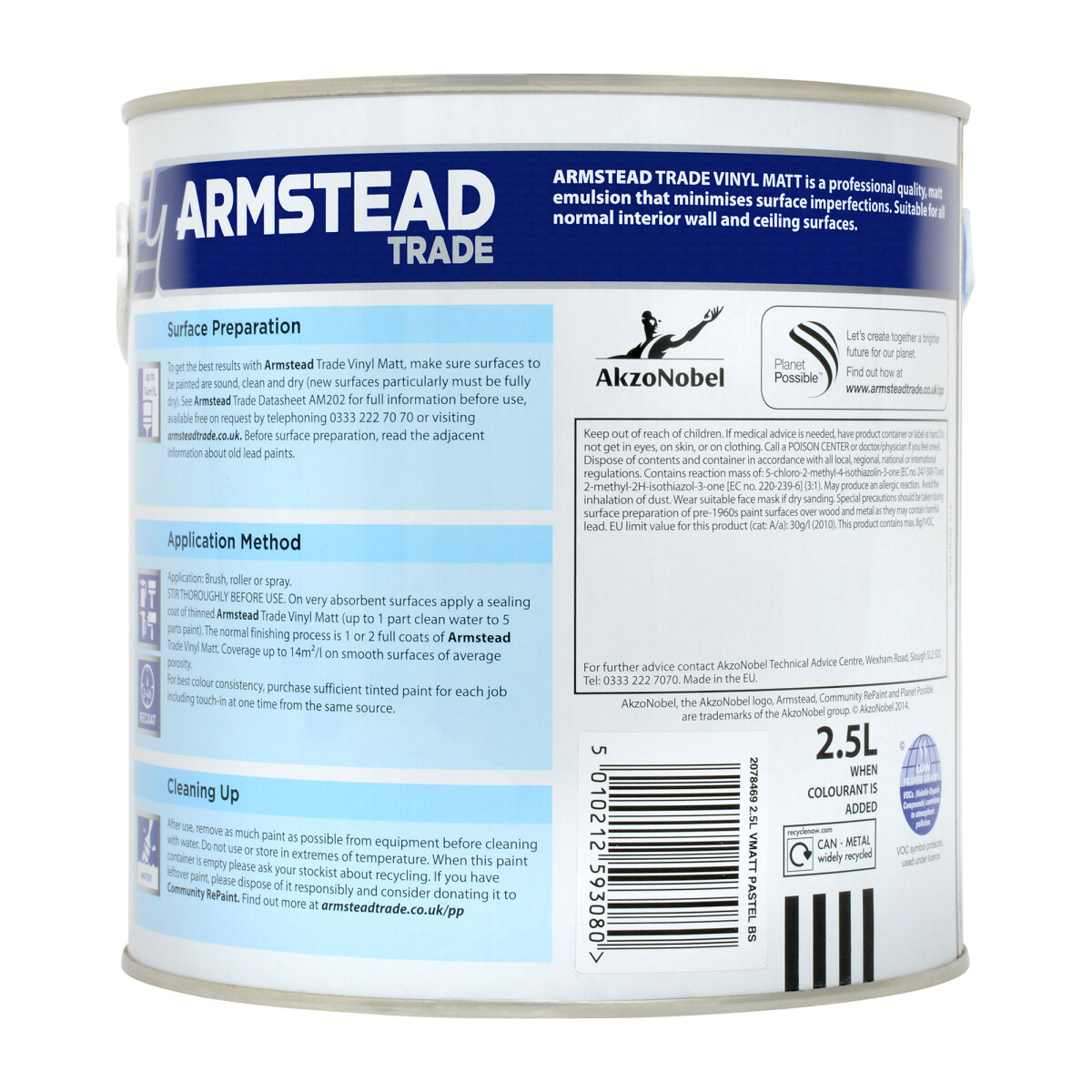 Armstead Trade Vinyl Matt 2.5L