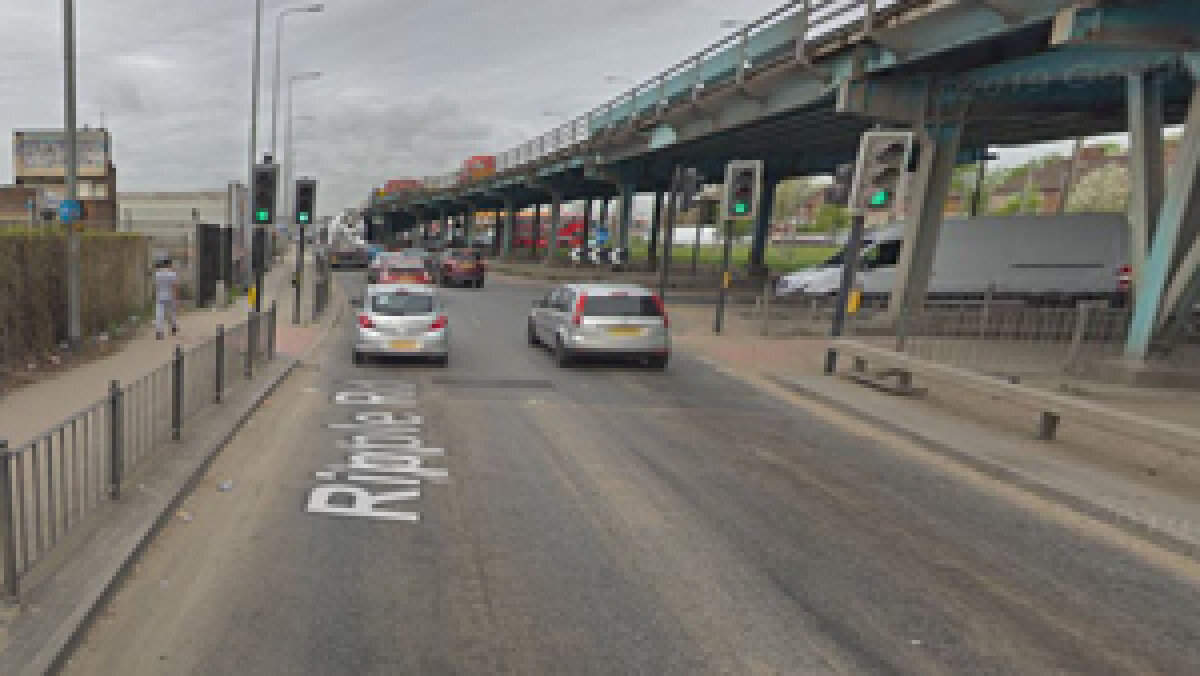 <span style="font-size: 12.6px;">Continue on this road keeping left until you reach the turning after the roundabout and immediately after the traffic lights.</span>