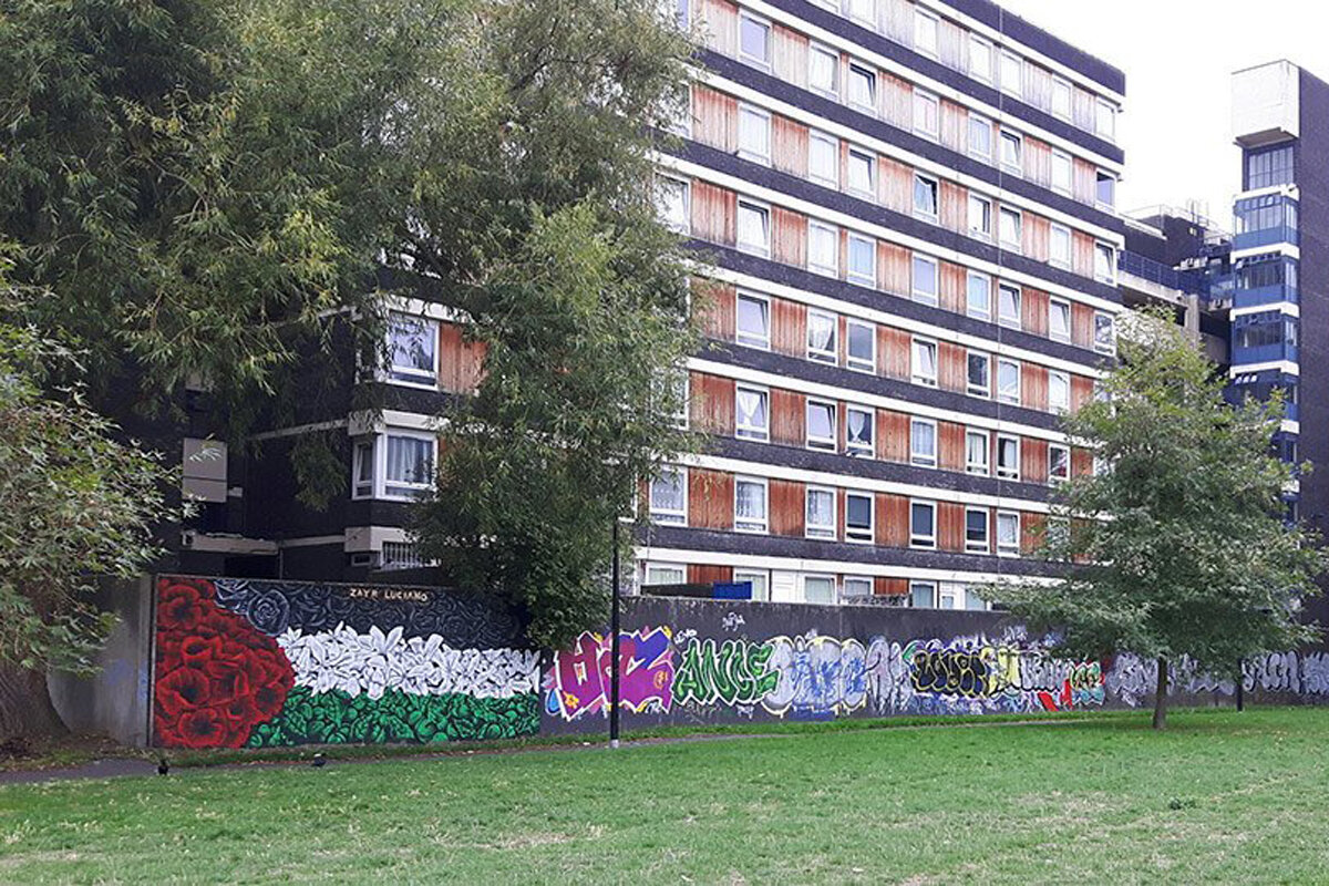 The Brandon Estate Wall (Before)