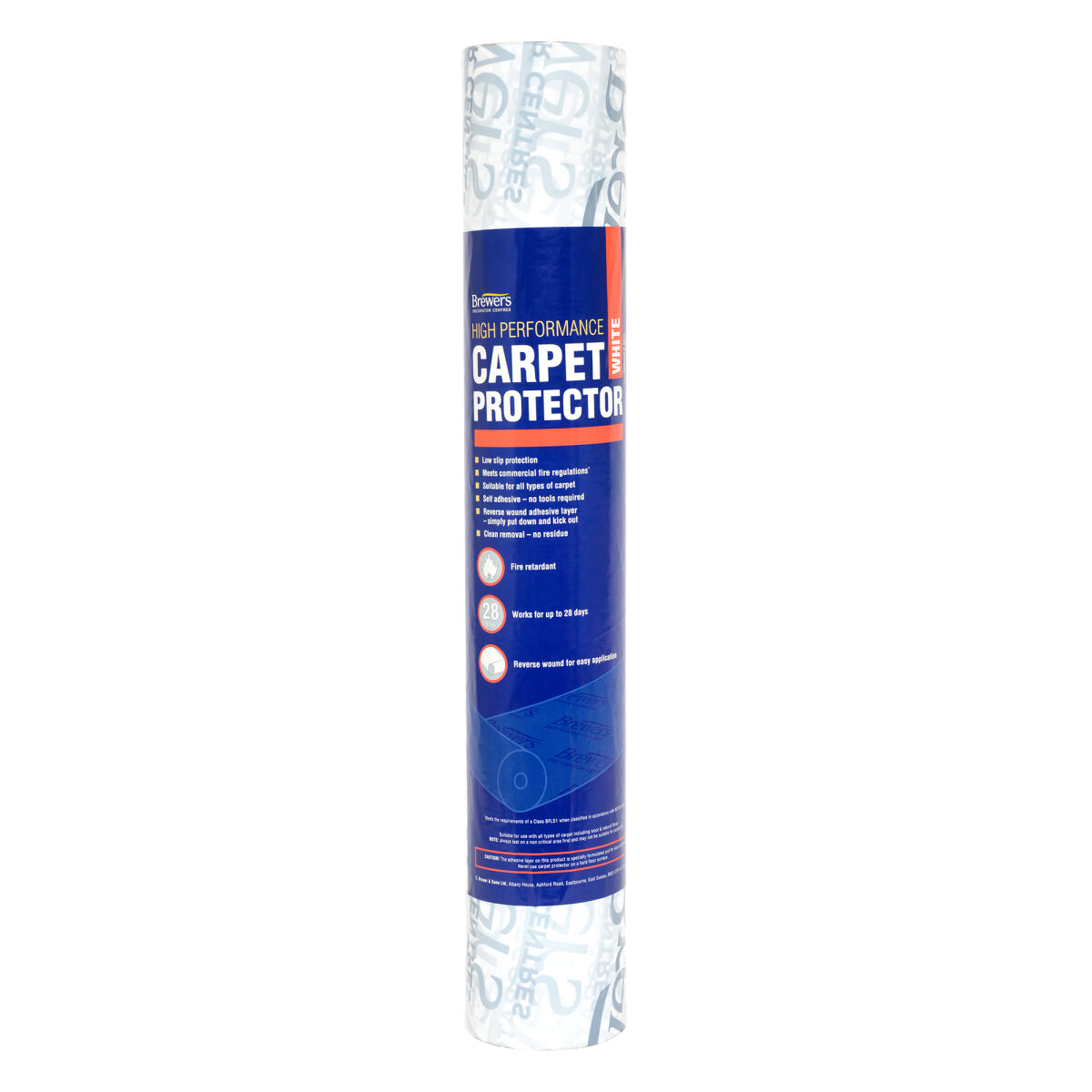 Brewers High Performance Carpet Protector 600mm x 50m