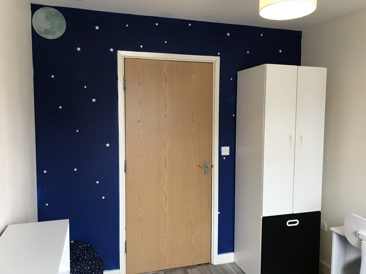 Galaxy bedroom