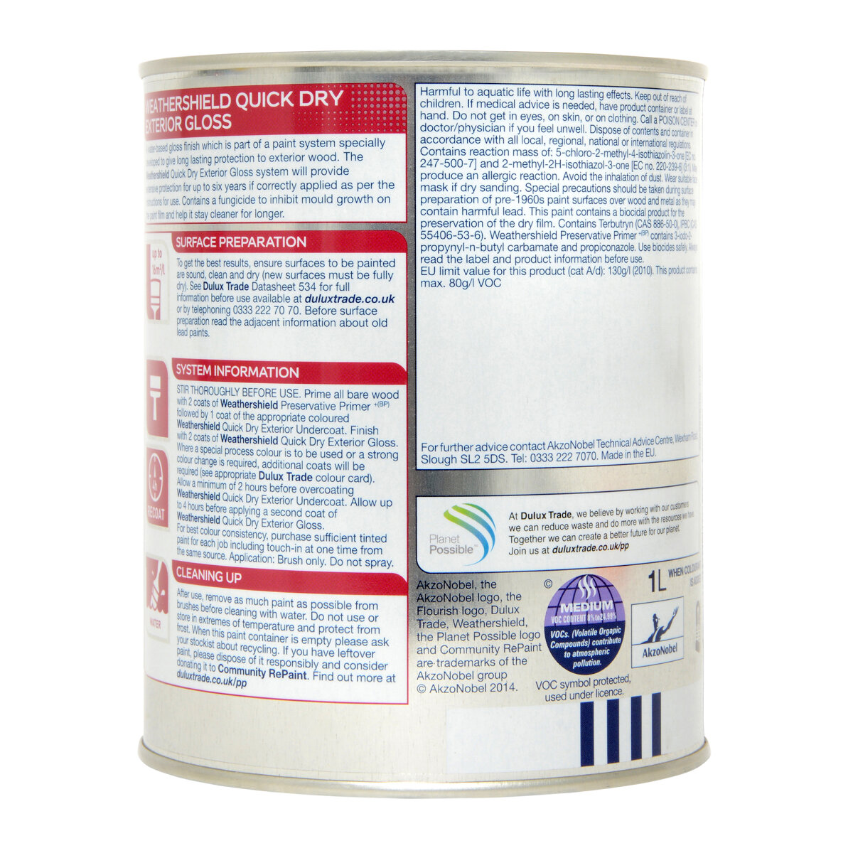 Weathershield Exterior Quick Drying Gloss (Tinted)