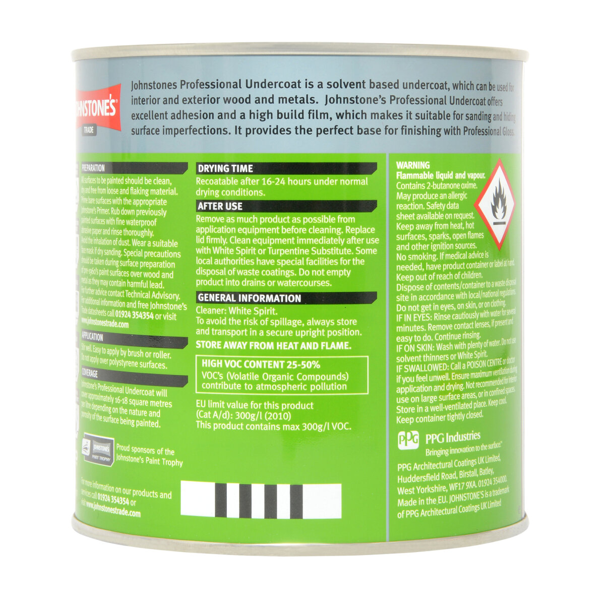 Professional Undercoat Colour 1L 