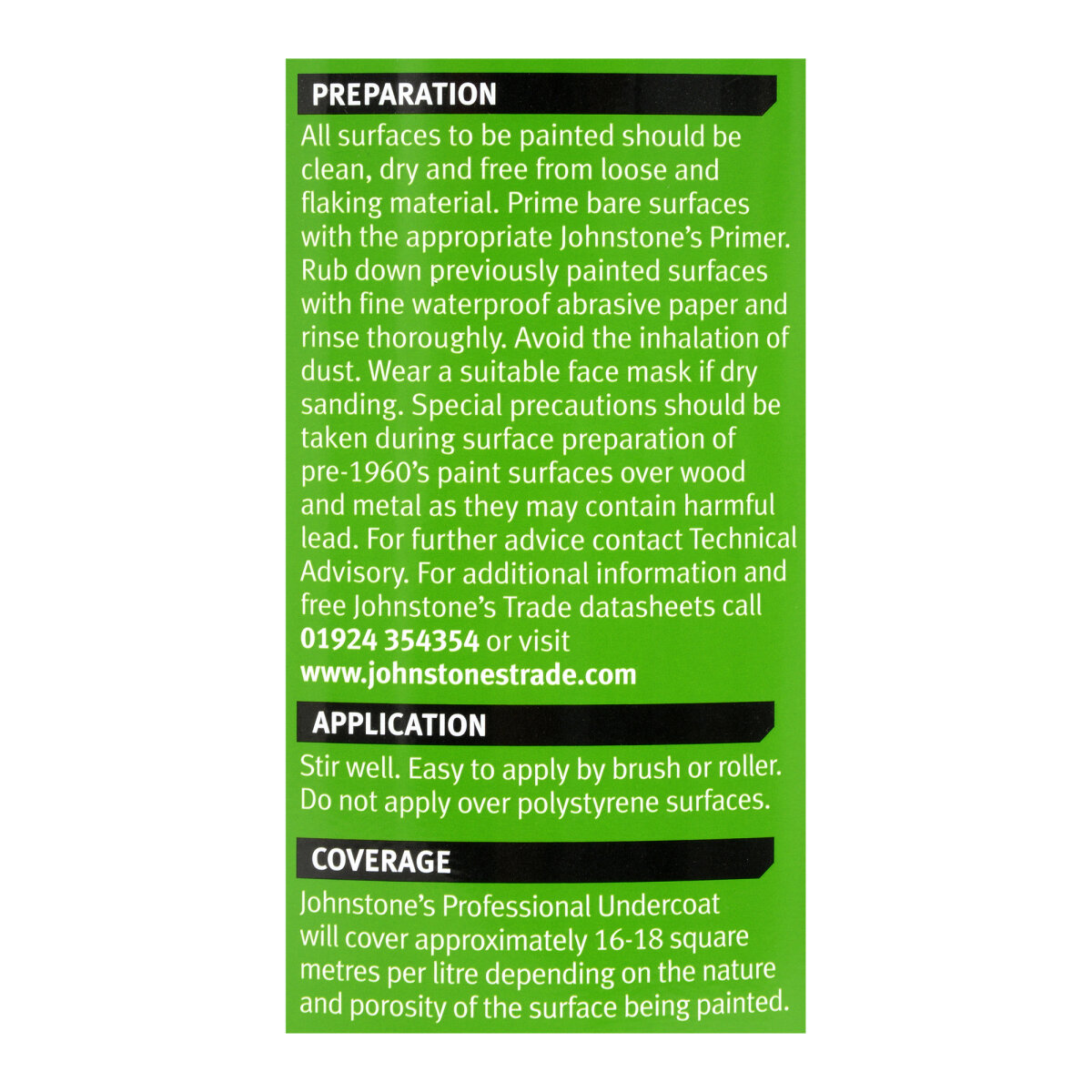 Johnstones Trade Professional Undercoat Colour - 5L