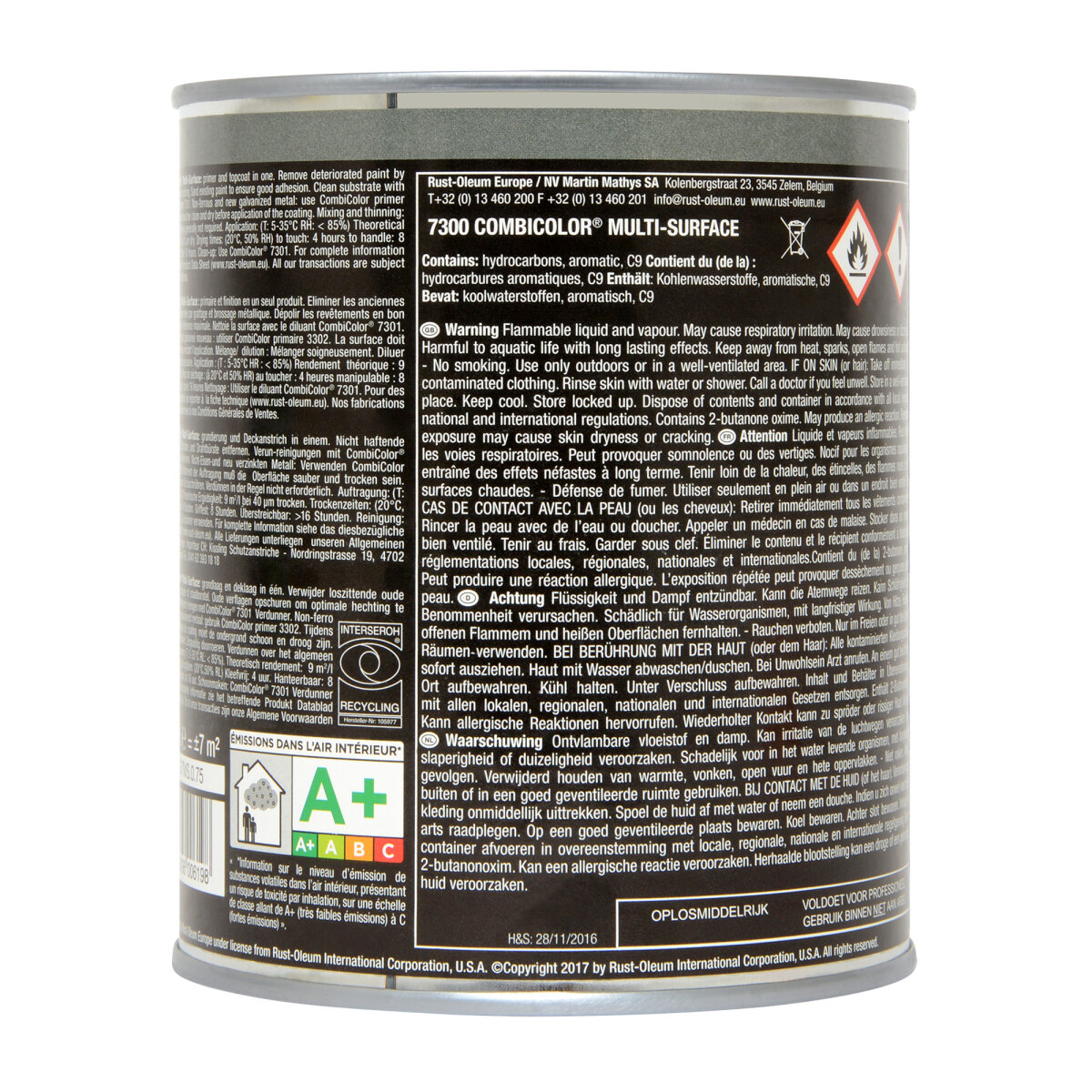 CombiColor Multi-Surface Gloss Moss Green - 750ml