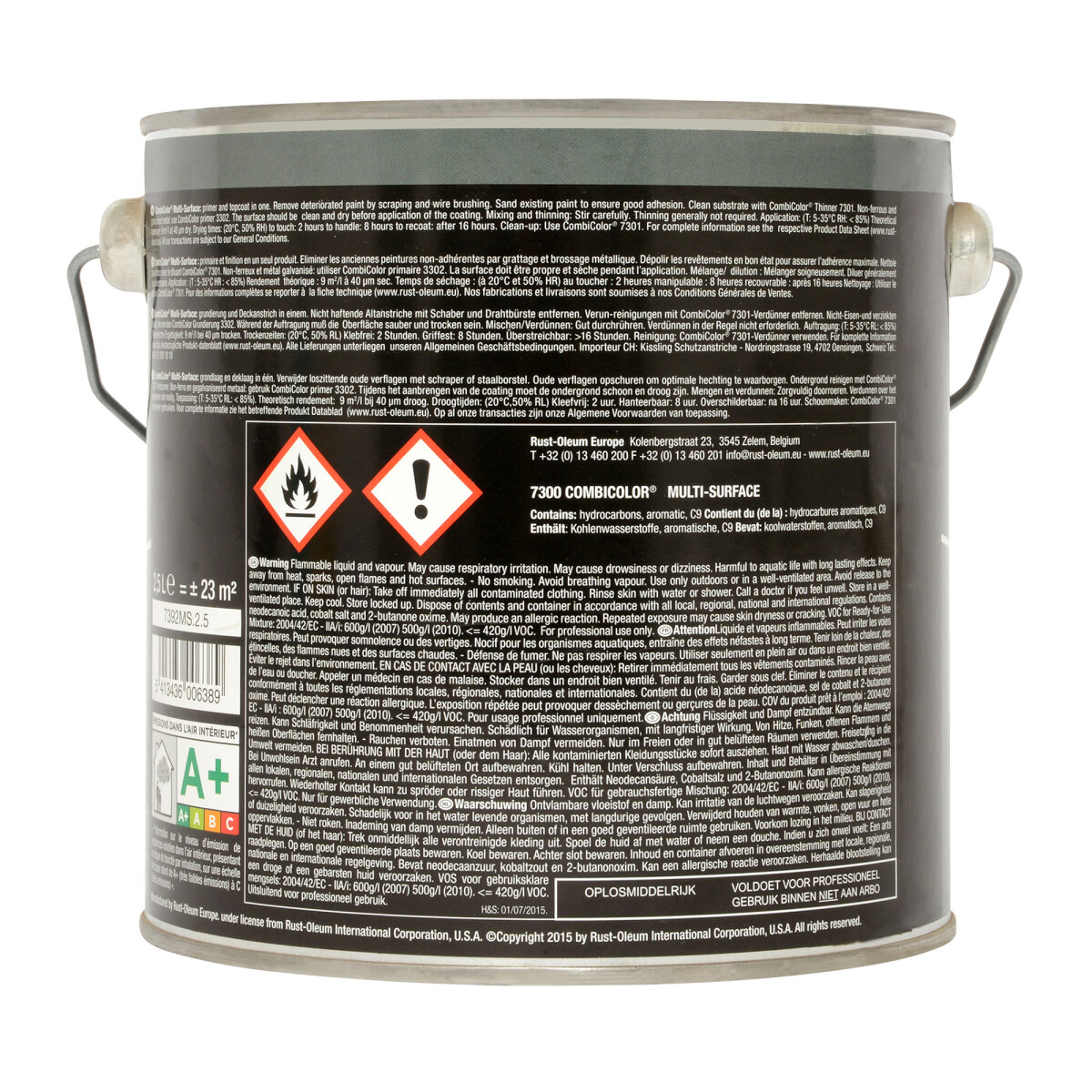 CombiColor Multi-Surface Gloss White 2.5L