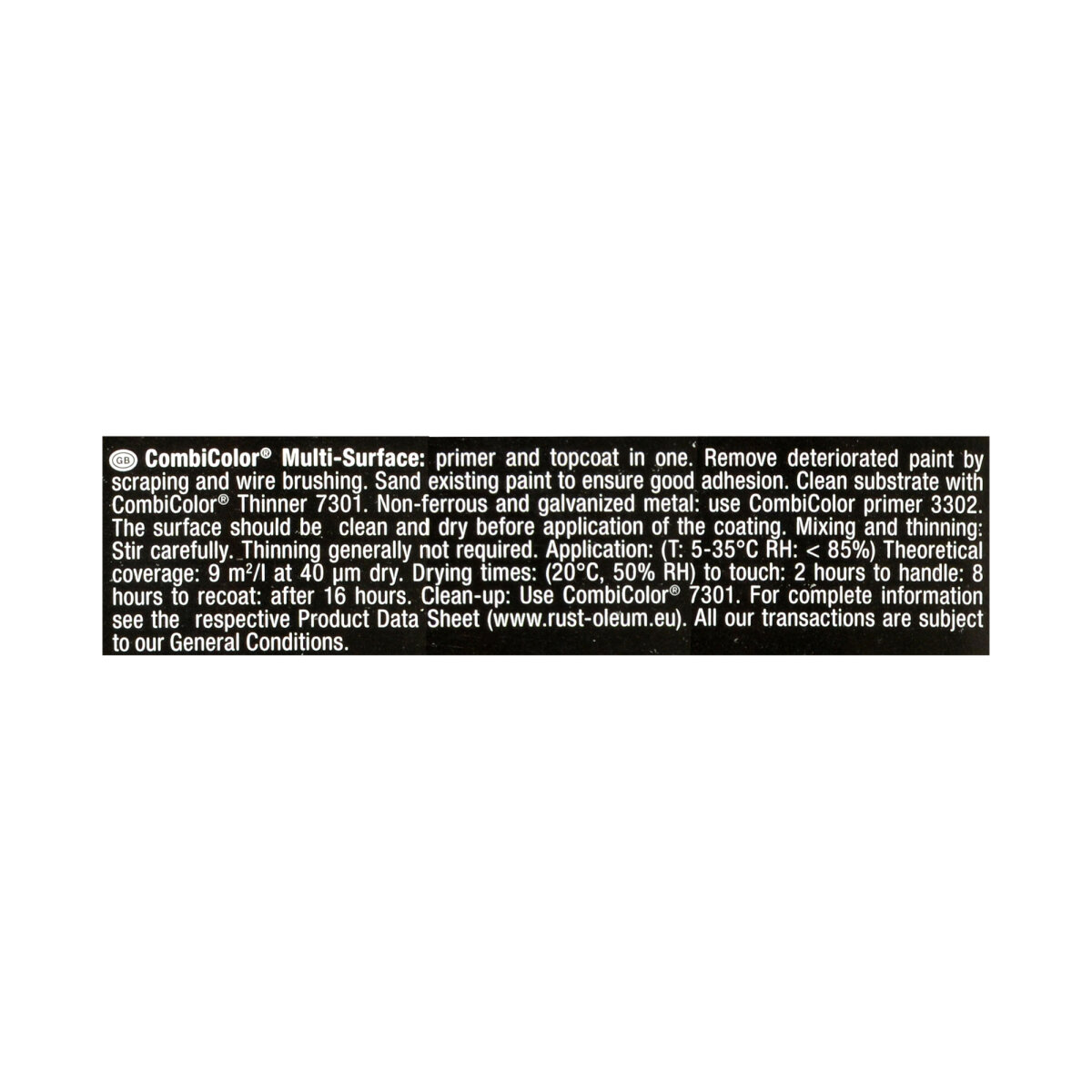 CombiColor Multi-Surface Gloss White 750ml