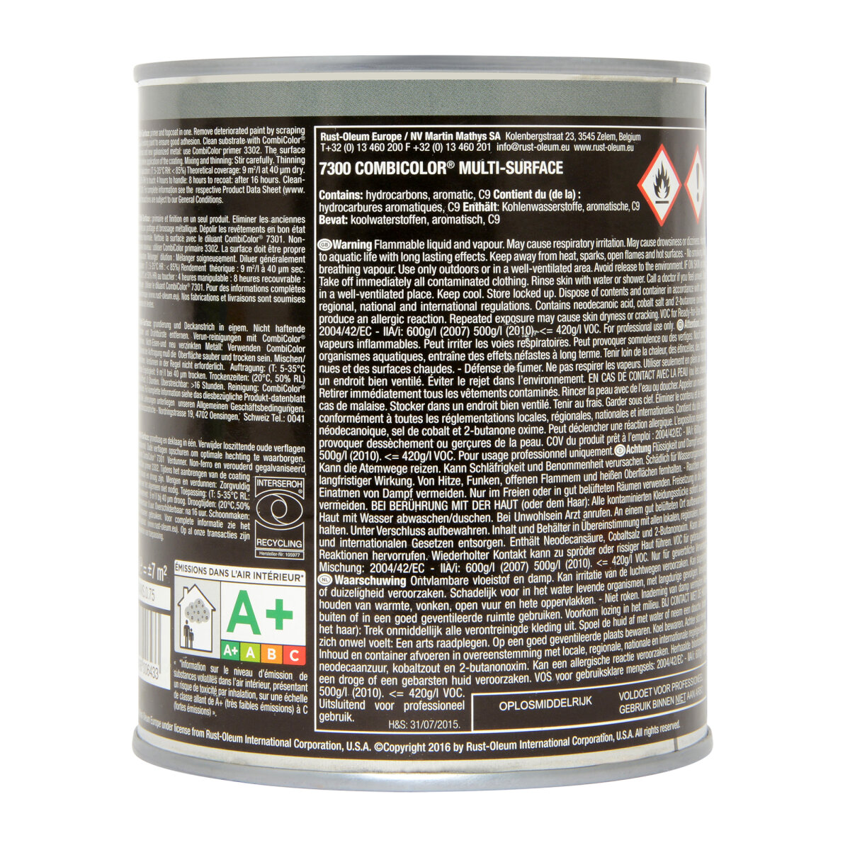 CombiColor Multi-Surface Satin White 750ml