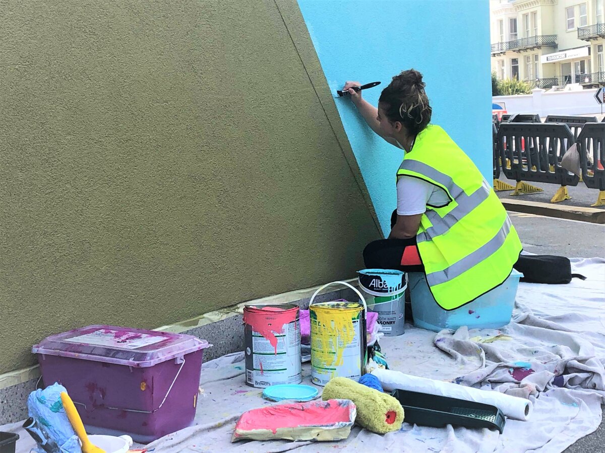 Brewers Towner Commission unveiled at Towner Eastbourne