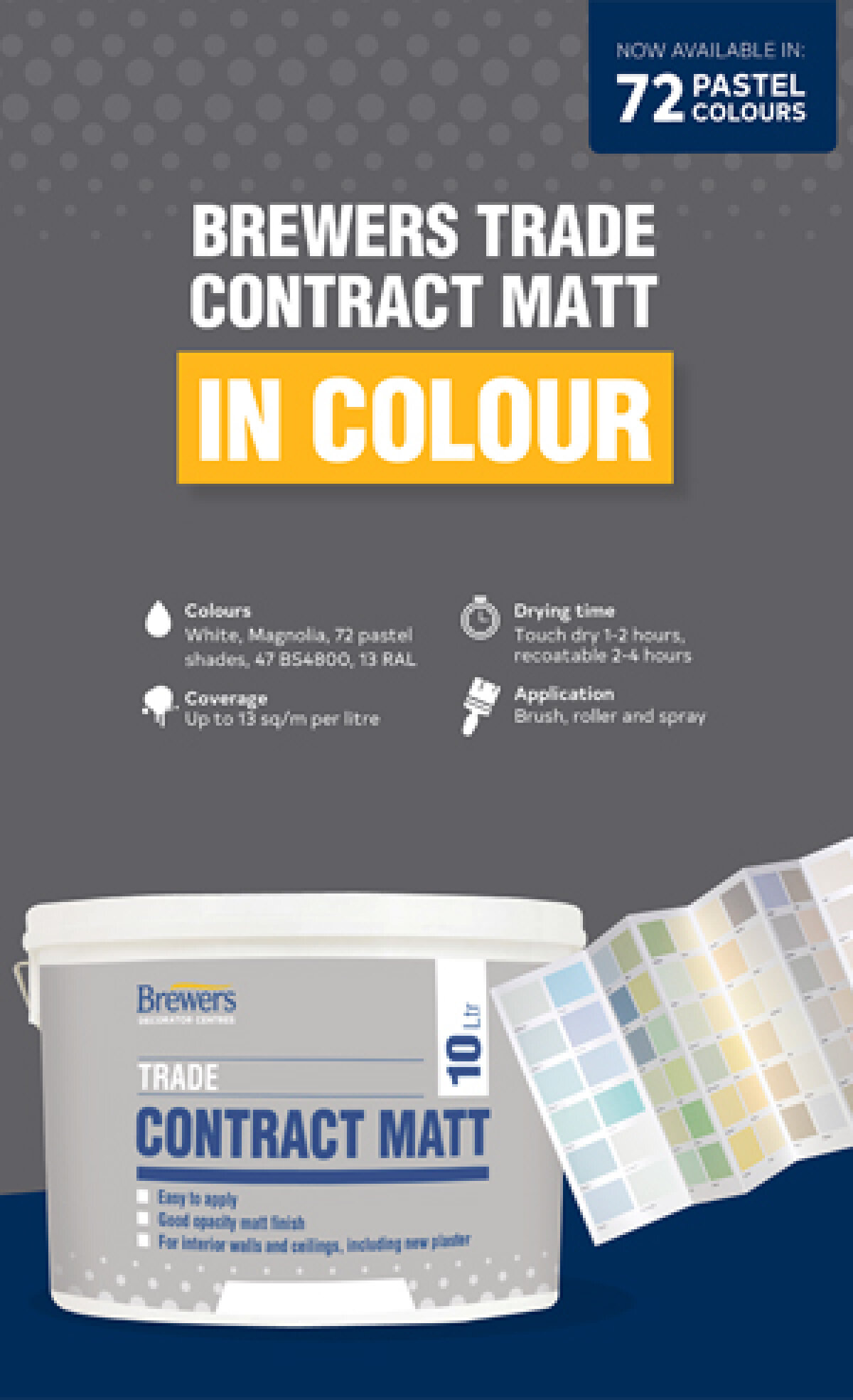 New Colours for Brewers Contract Matt
