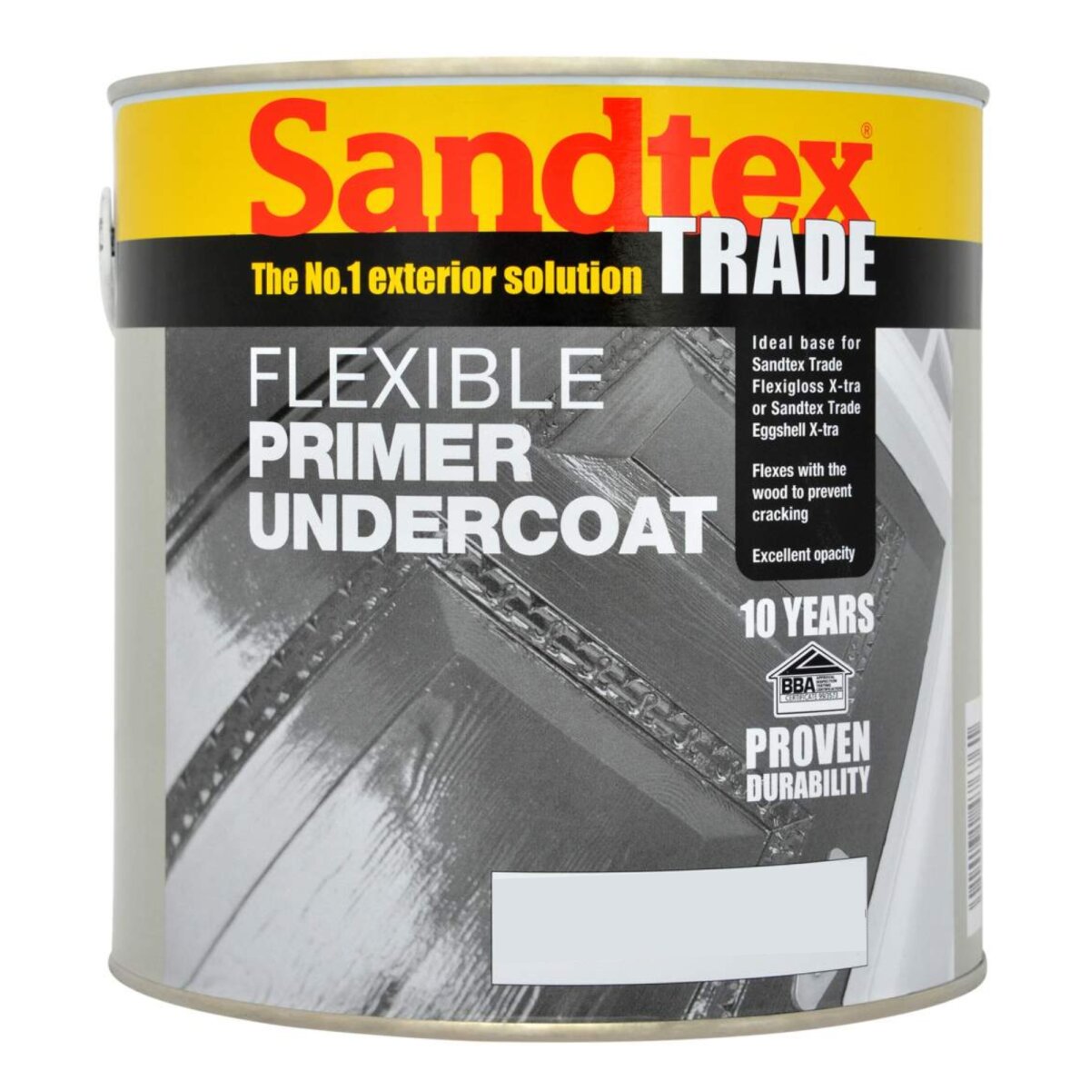 Sandtex Trade Flexible Primer Undercoat Charcoal Grey 2.5L