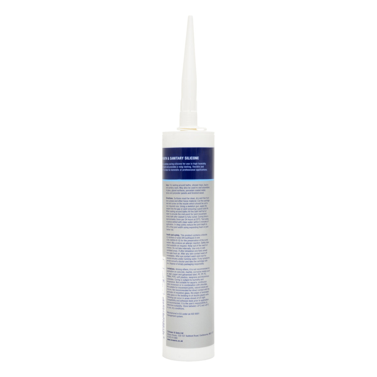 Brewers Premium Bath & Sanitary Silicone White 310ml