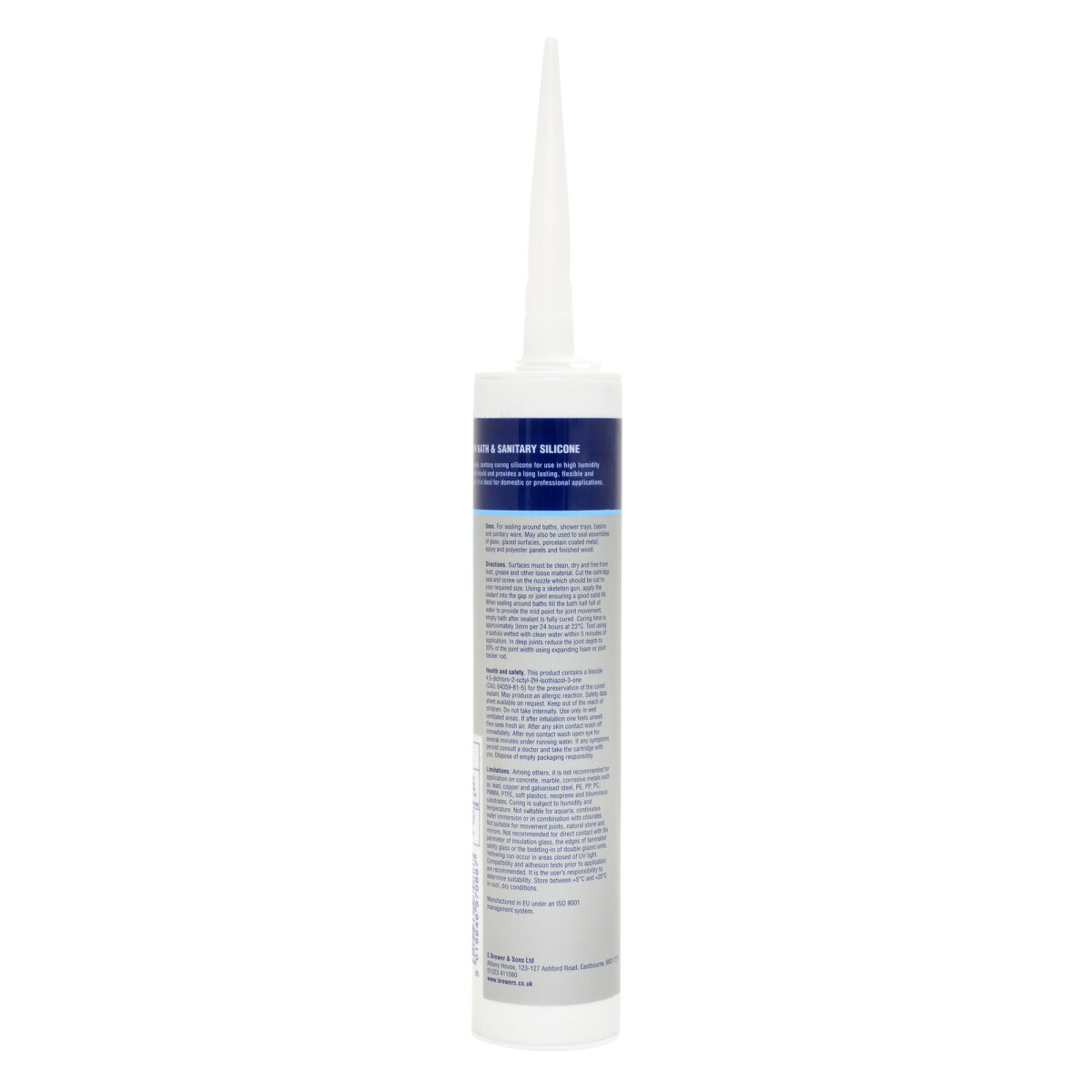 Brewers Premium Bath & Sanitary Silicone Clear 310ml
