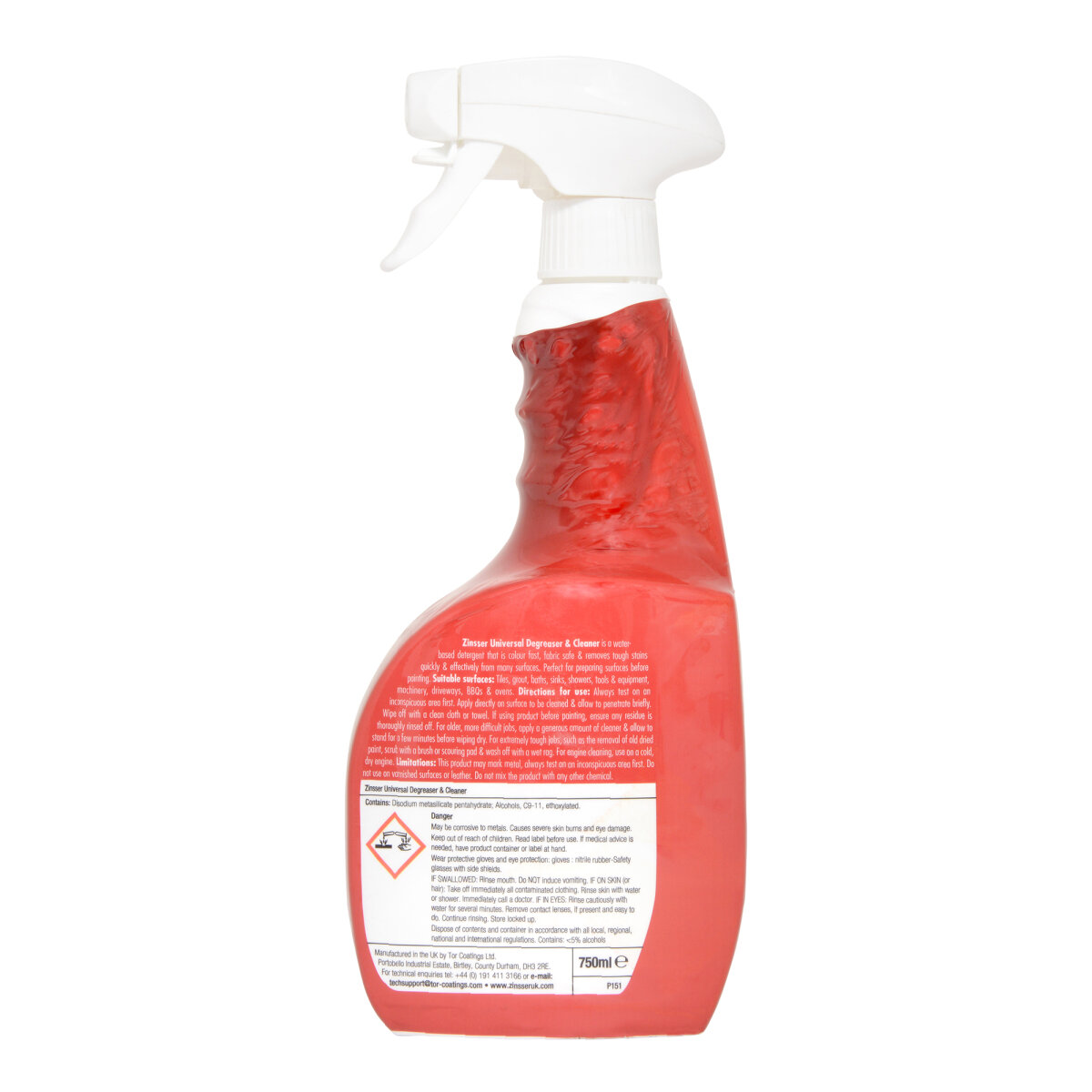 Zinsser Universal Degreaser & Cleaner 750ml
