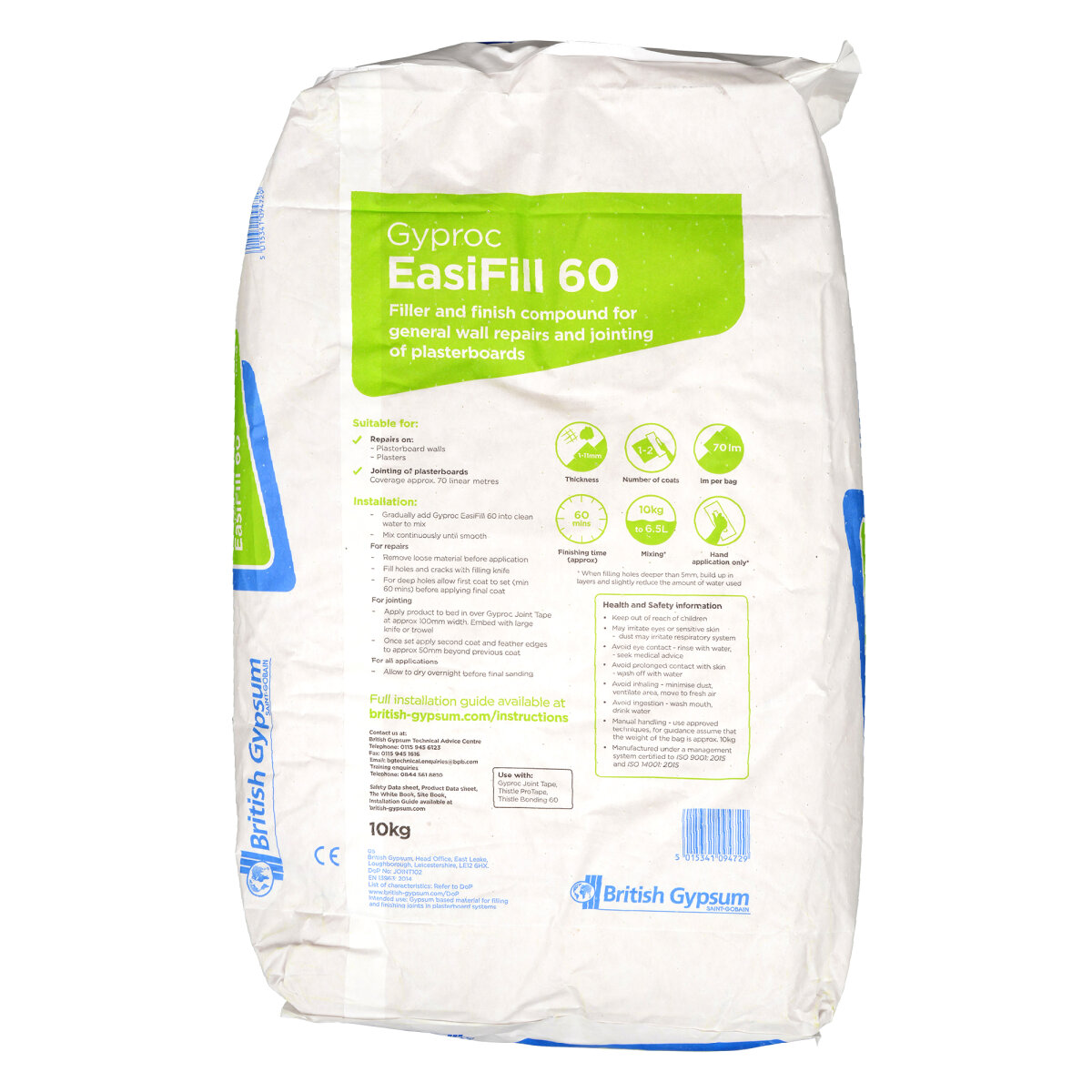 Gyproc Easi-Fill 10KG