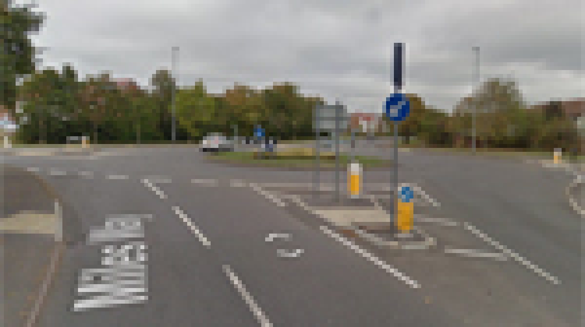 At the second roundabout take the second exit again continue straight onto Spitfire Way before heading left onto Headley RD E