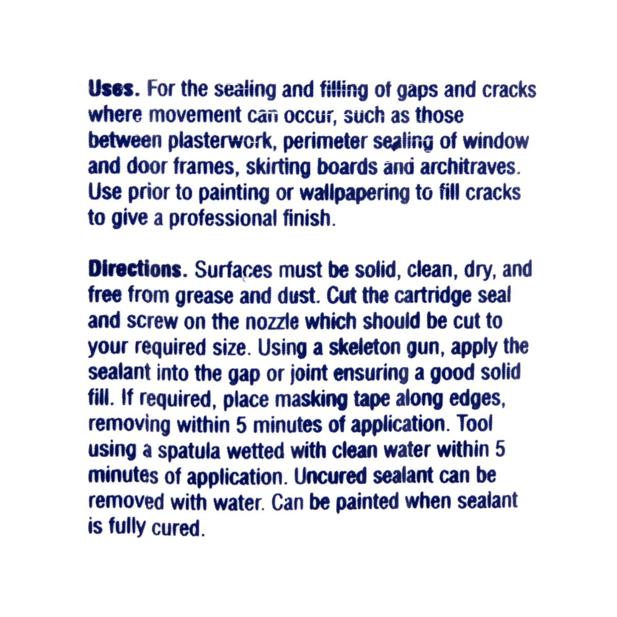 Brewers Premium Decorators Caulk White 380ml