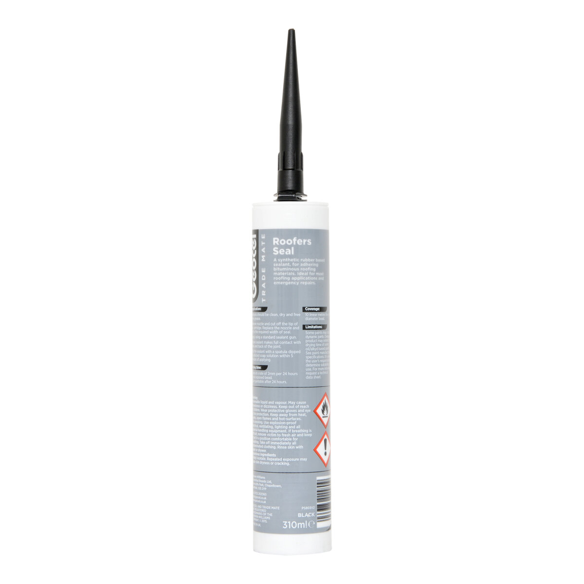 Geocel Trade Mate Roofers Seal Black 310ML