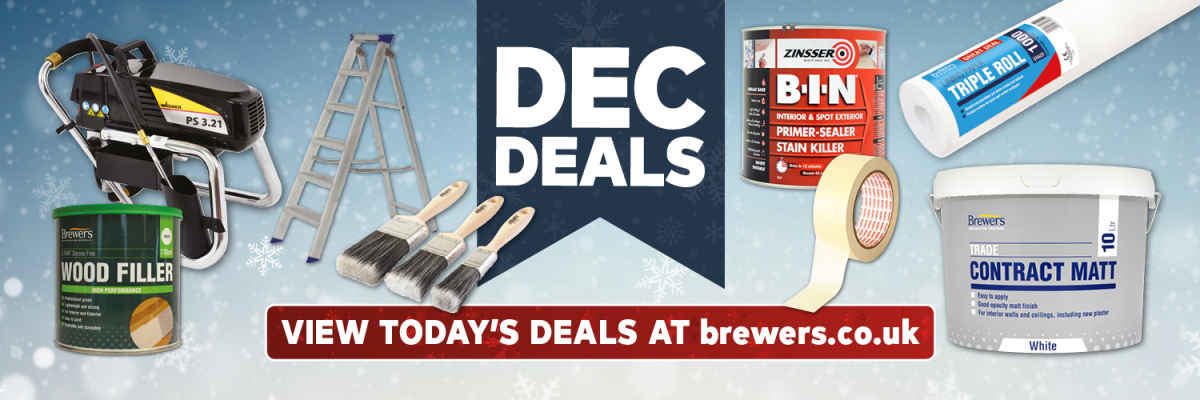 Dec Deals at Brewers Decorator Centres this December!