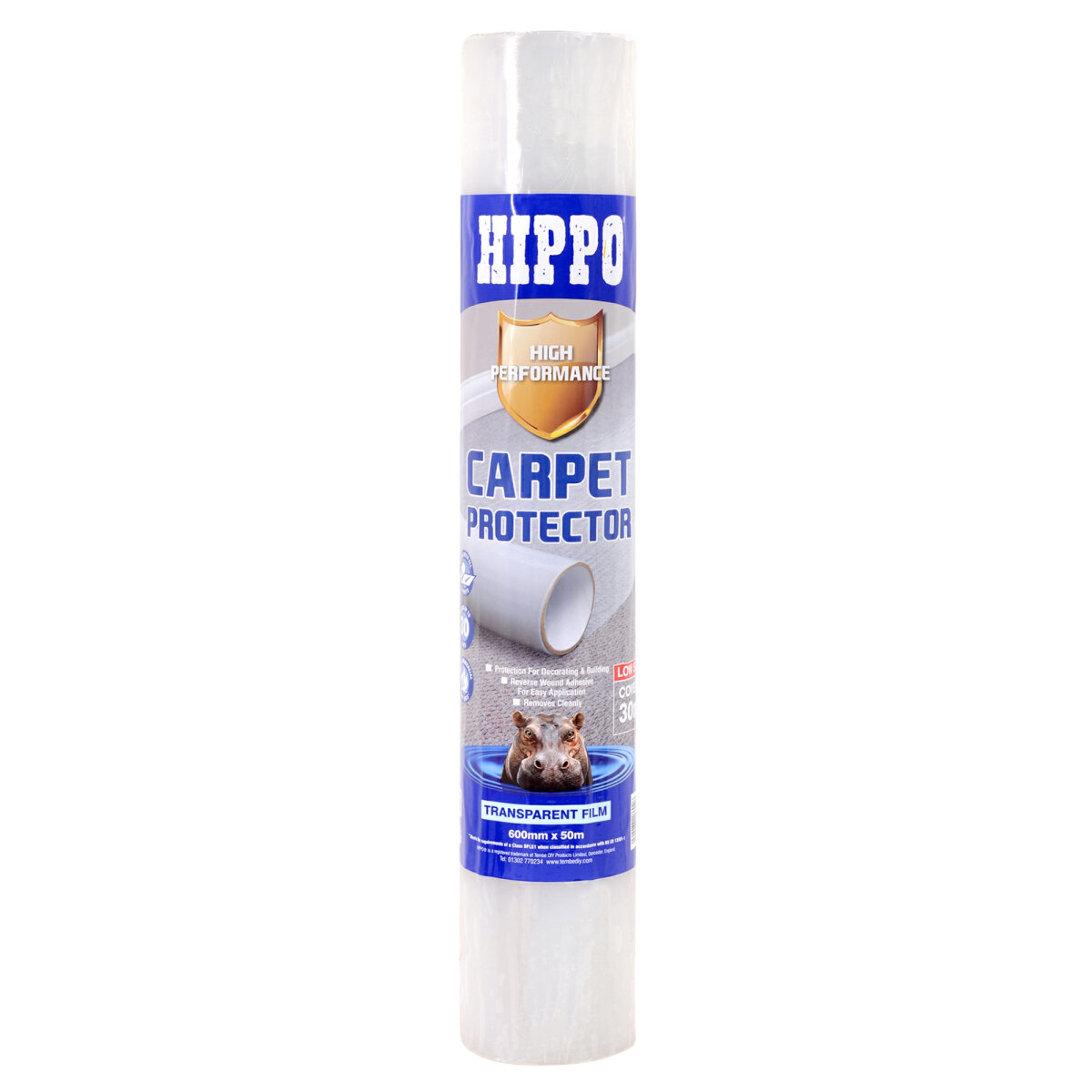 Hippo Carpet Protector 600mm x 50m
